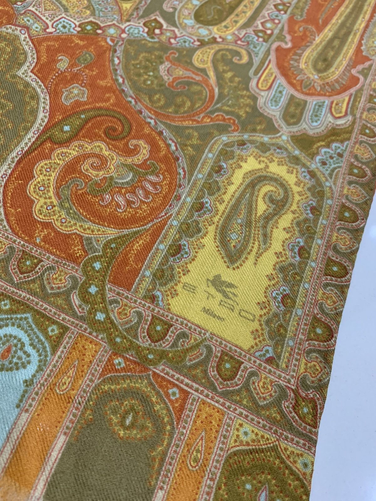 Etro × Vintage PAISLEY ETRO SILK SCARF Size ONE SIZE - 4 Thumbnail