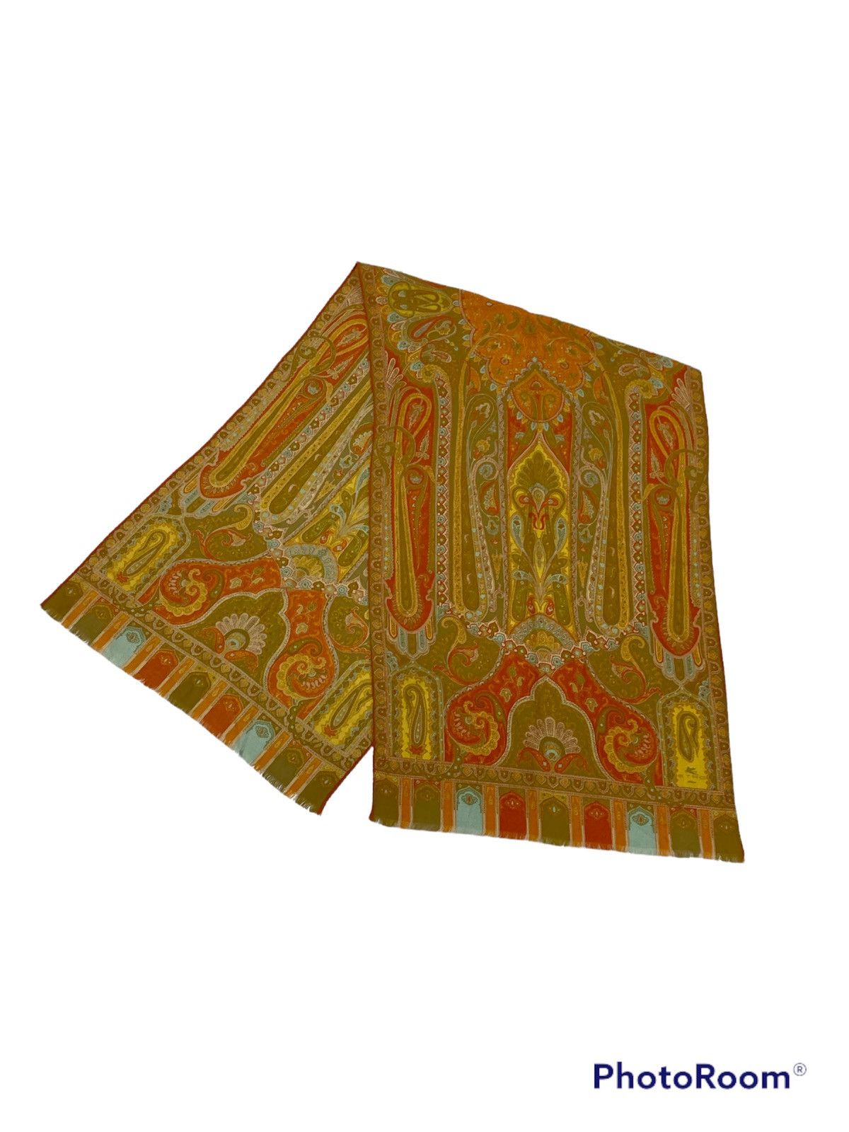 Etro × Vintage PAISLEY ETRO SILK SCARF Size ONE SIZE - 2 Thumbnail