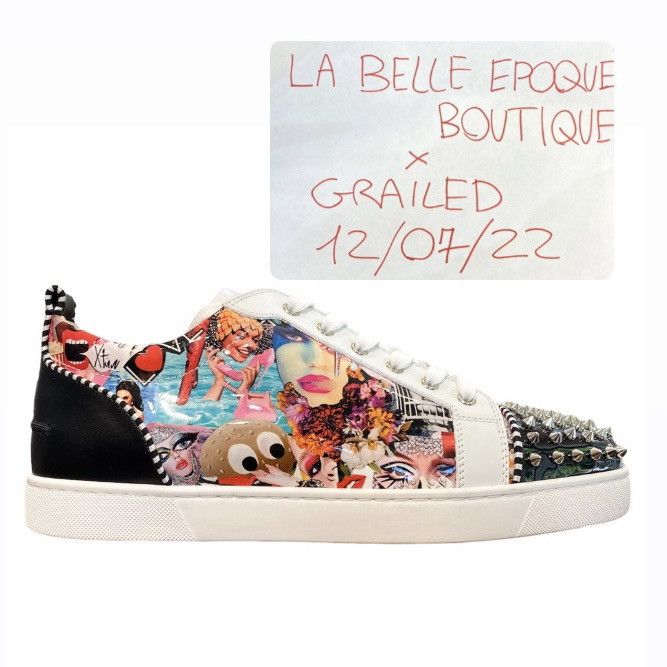 Christian Louboutin Christian Louboutin Louis Low Spike comic strip, 44 ...