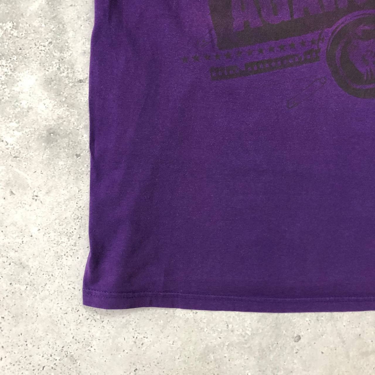 Band Tees Vintage Rise Against Band T Shirt Faded Purple Size L Size US L / EU 52-54 / 3 - 8 Thumbnail