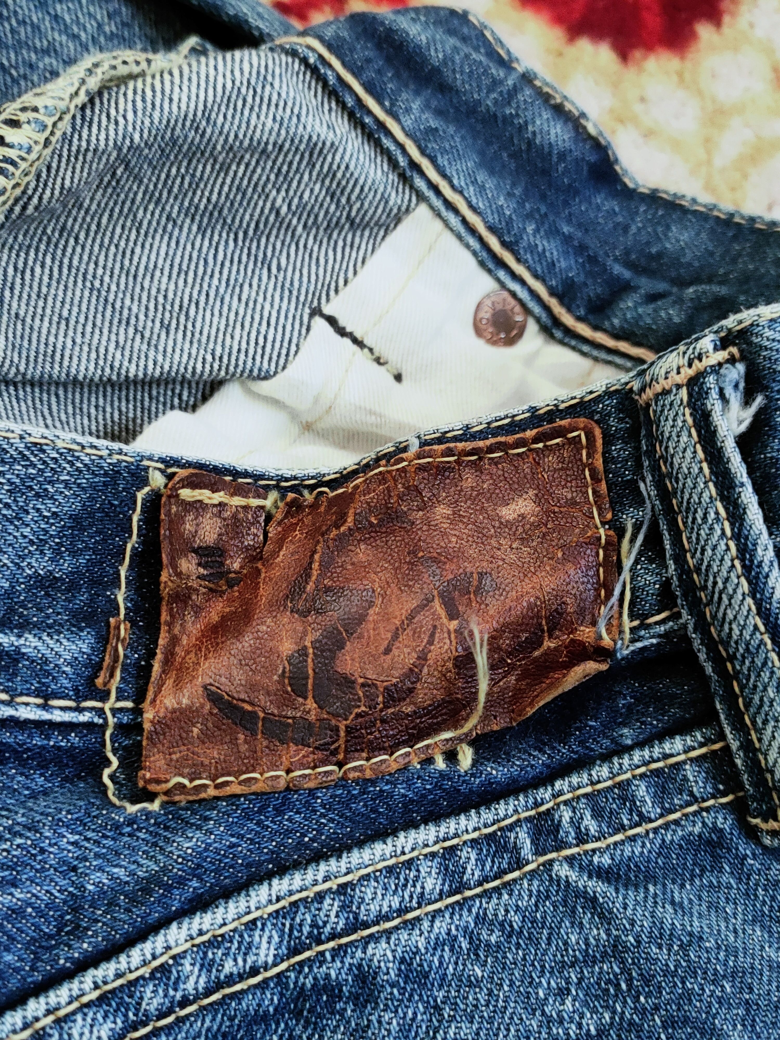 Eternal × Japanese Brand 🔥 Rare Eternal Selvedge Distressed Denim Size US 31 - 7 Thumbnail
