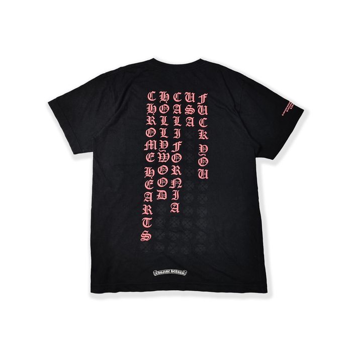 Chrome Hearts Chrome Hearts Made in Hollywood Pink print | Grailed