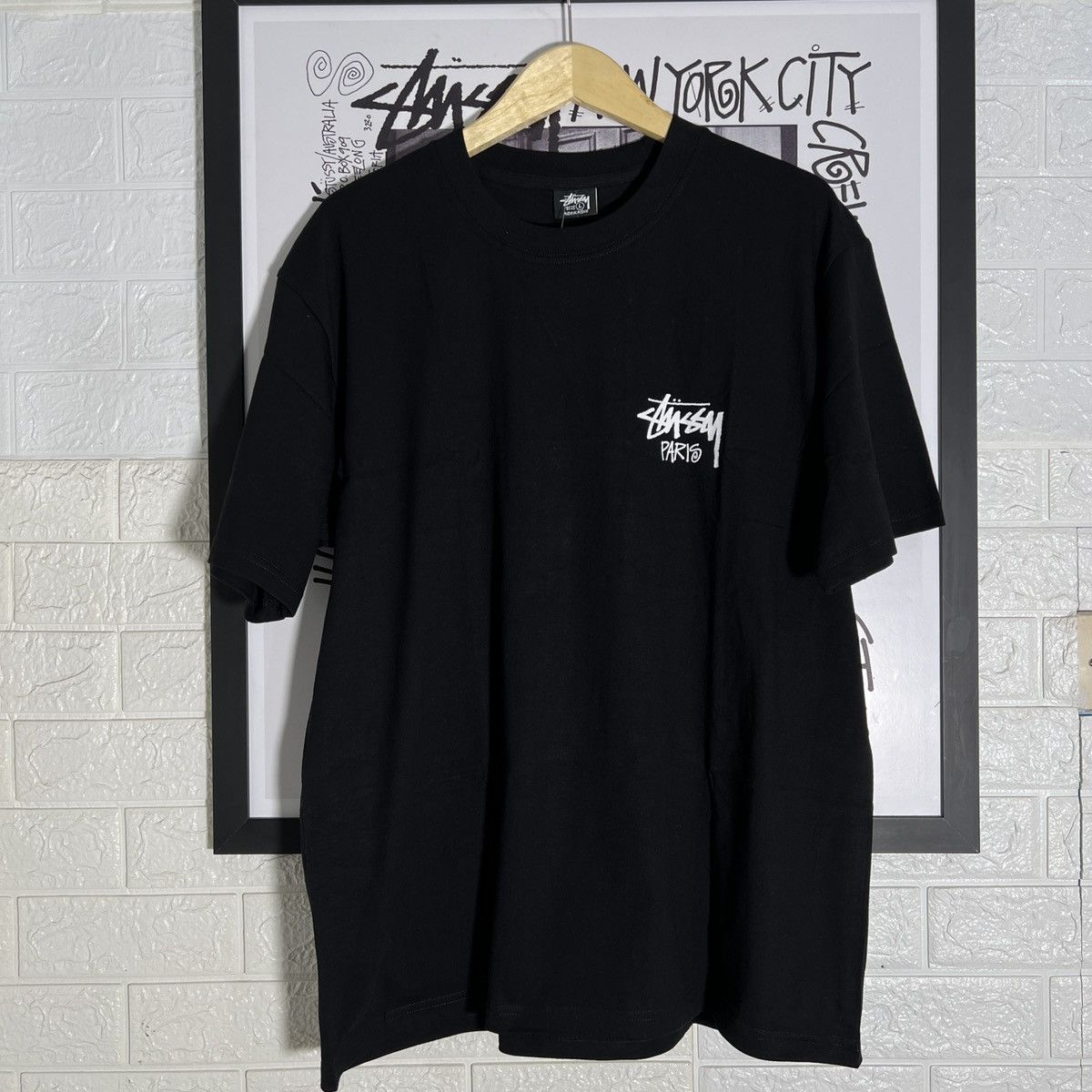 Stussy Stussy Stock Paris Chapter Tee Size US L / EU 52-54 / 3 - 2 Thumbnail