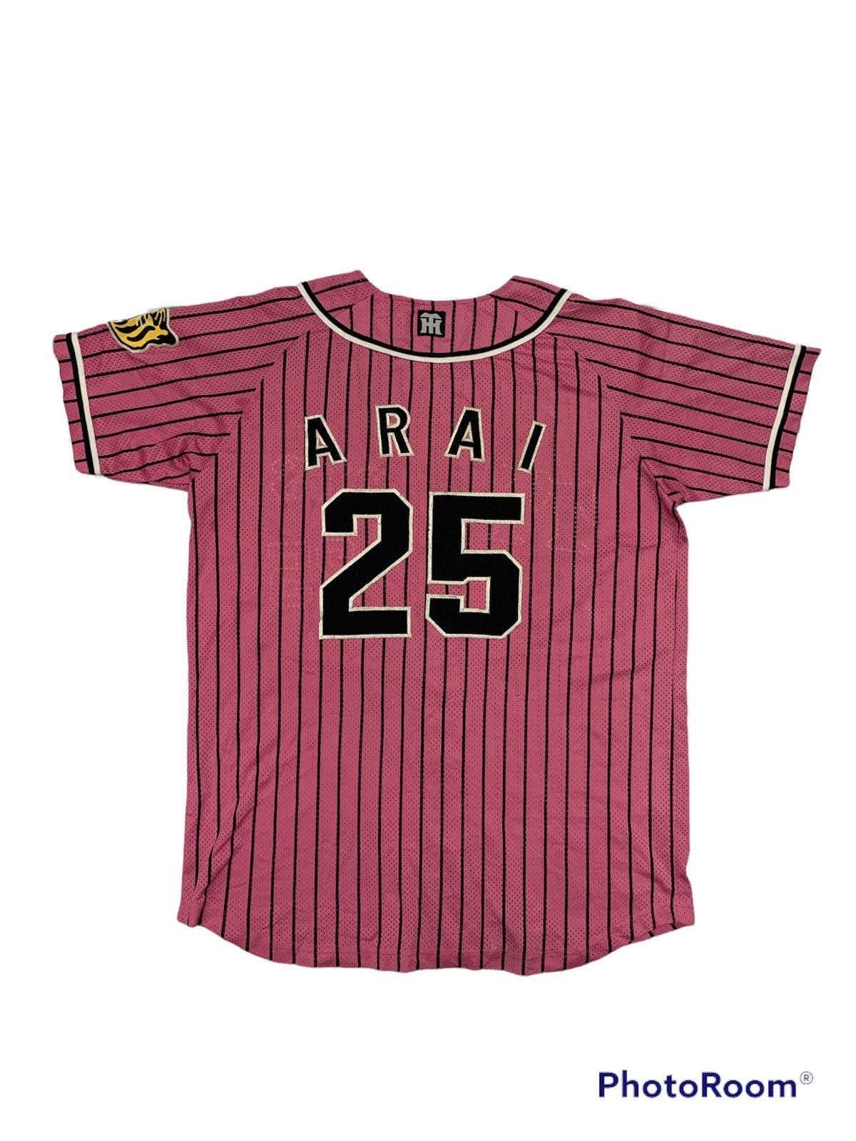Vintage Vintage Hanshin Tigers button up jersey Arai Size US M / EU 48-50 / 2 - 2 Thumbnail