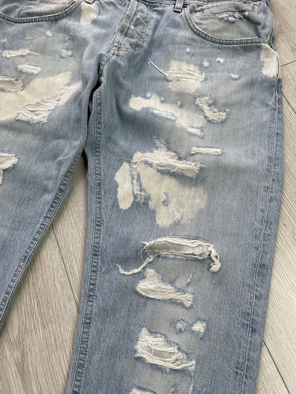 Dolce & Gabbana × Vintage D&G Extra Rare Distressed Vintage Jeans Size US 36 / EU 52 - 6 Thumbnail