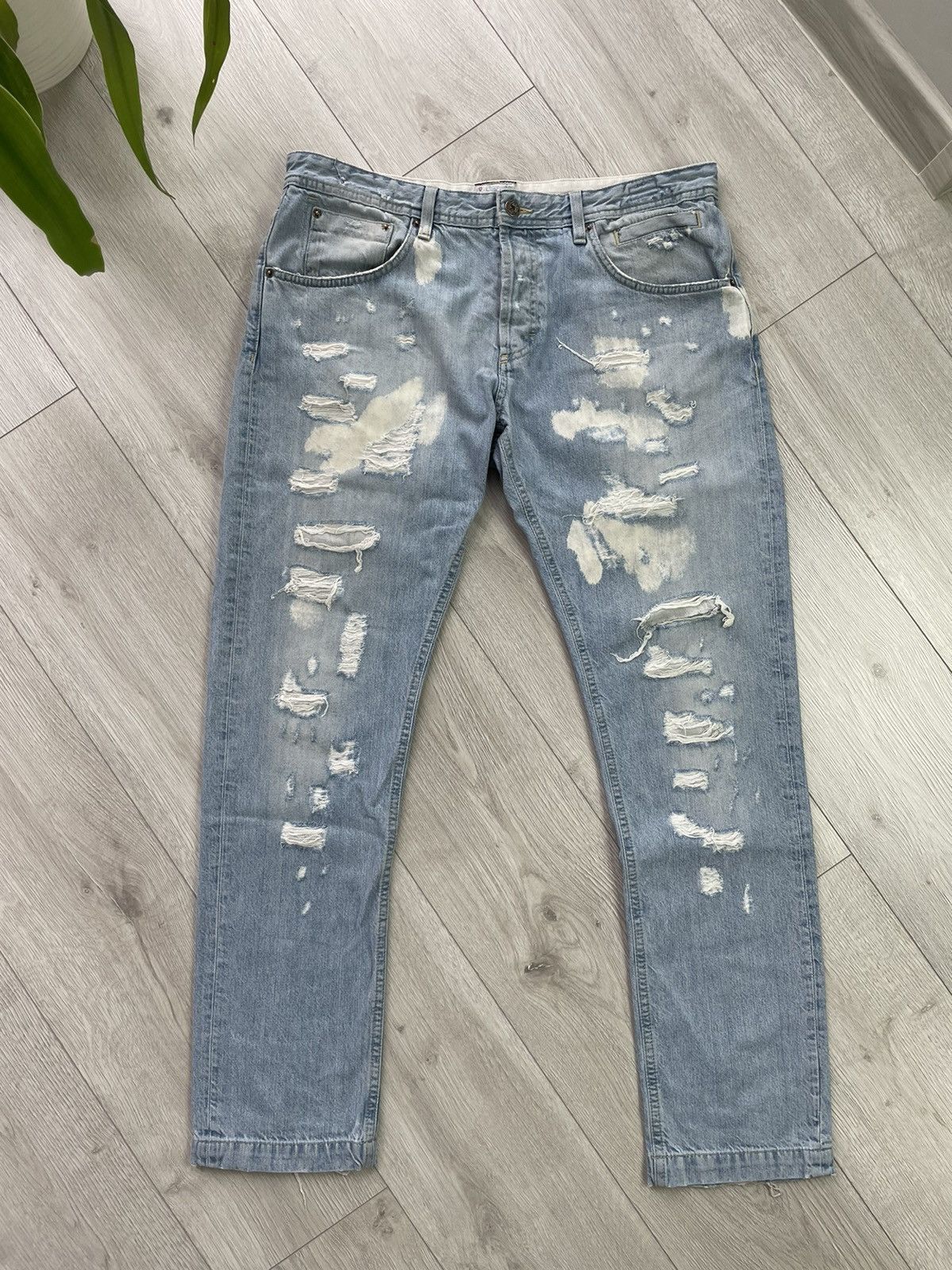 Dolce & Gabbana × Vintage D&G Extra Rare Distressed Vintage Jeans Size US 36 / EU 52 - 3 Thumbnail