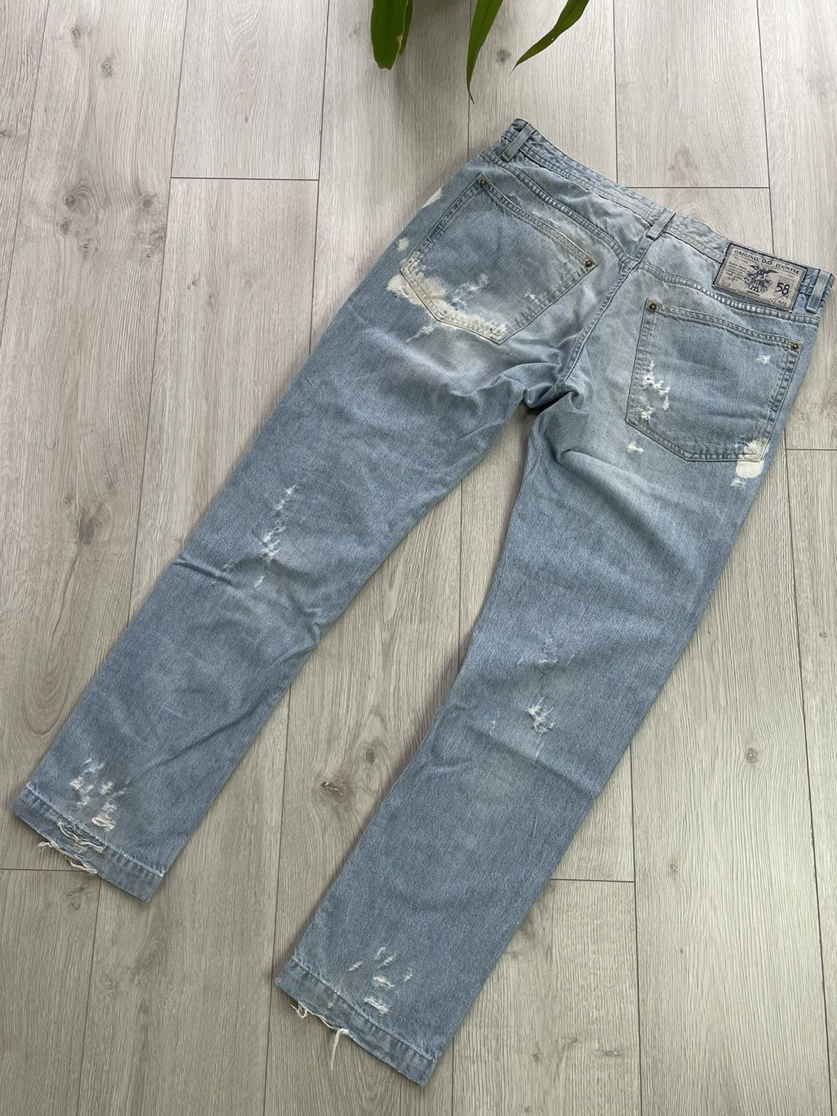 Dolce & Gabbana × Vintage D&G Extra Rare Distressed Vintage Jeans Size US 36 / EU 52 - 2 Thumbnail
