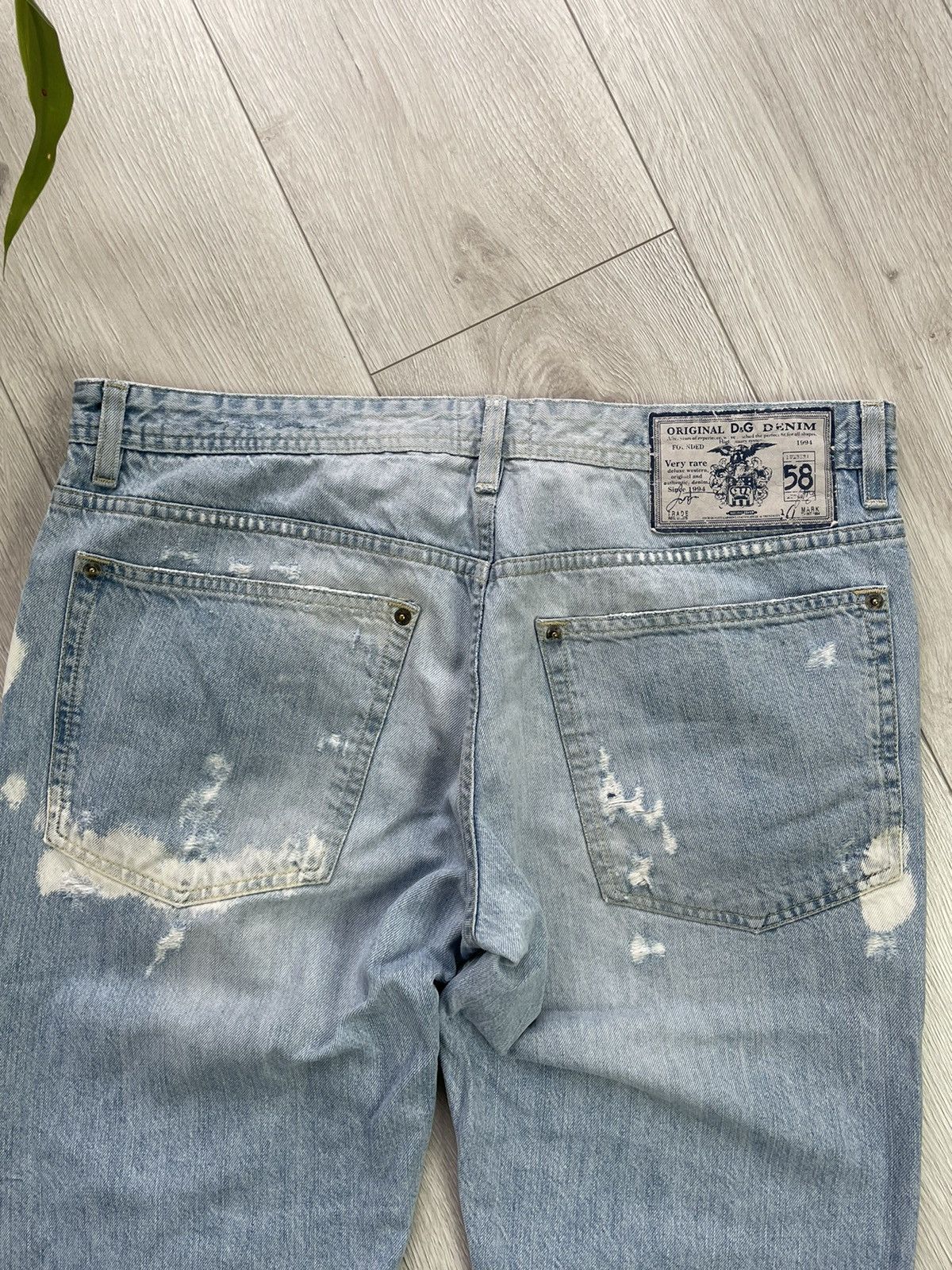 Dolce & Gabbana × Vintage D&G Extra Rare Distressed Vintage Jeans Size US 36 / EU 52 - 12 Thumbnail