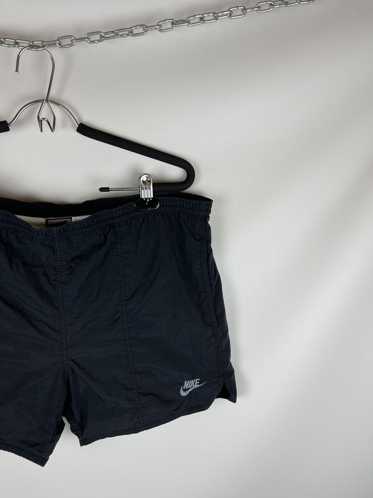 Nike Nike Vintage 80s 90s nylon logo swoosh shorts Size US 34 / EU 50 - 3 Thumbnail