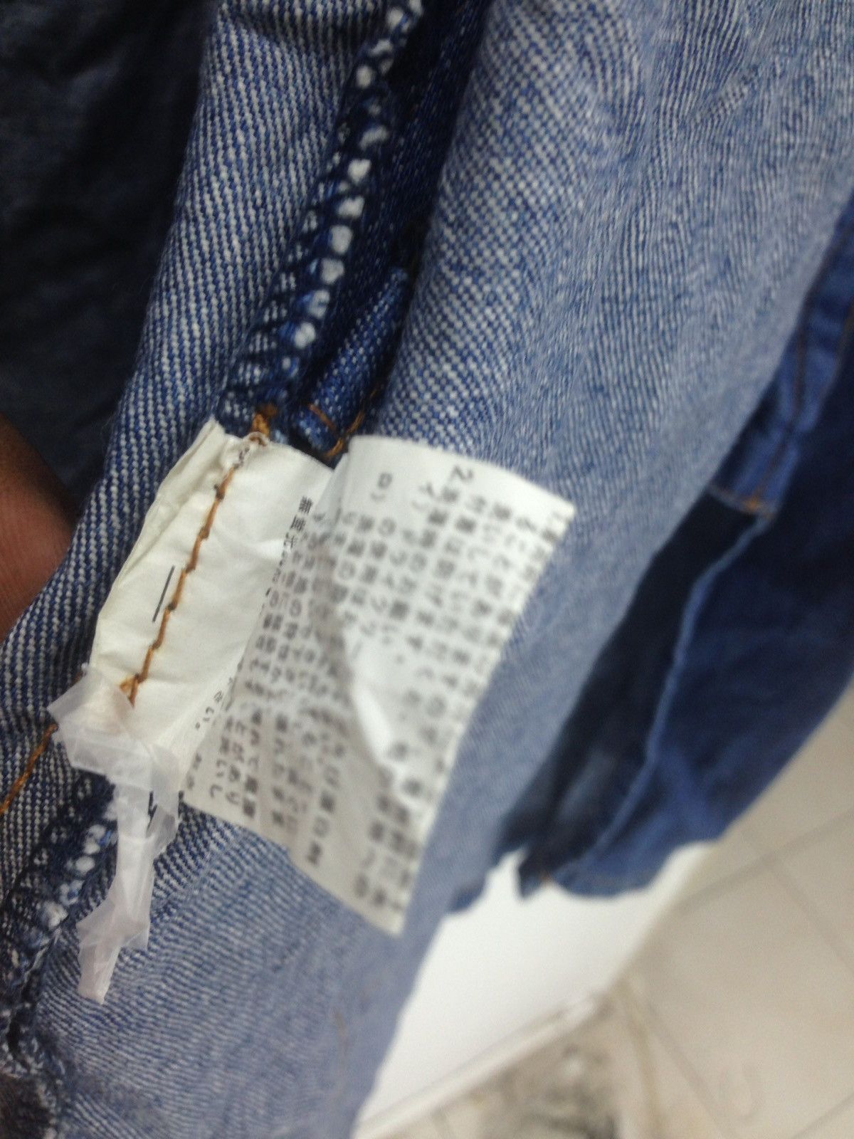 Japanese Brand Vintage Noragi Cardigan Denim Kimono Indigo Japan cardigan Size US L / EU 52-54 / 3 - 7 Thumbnail