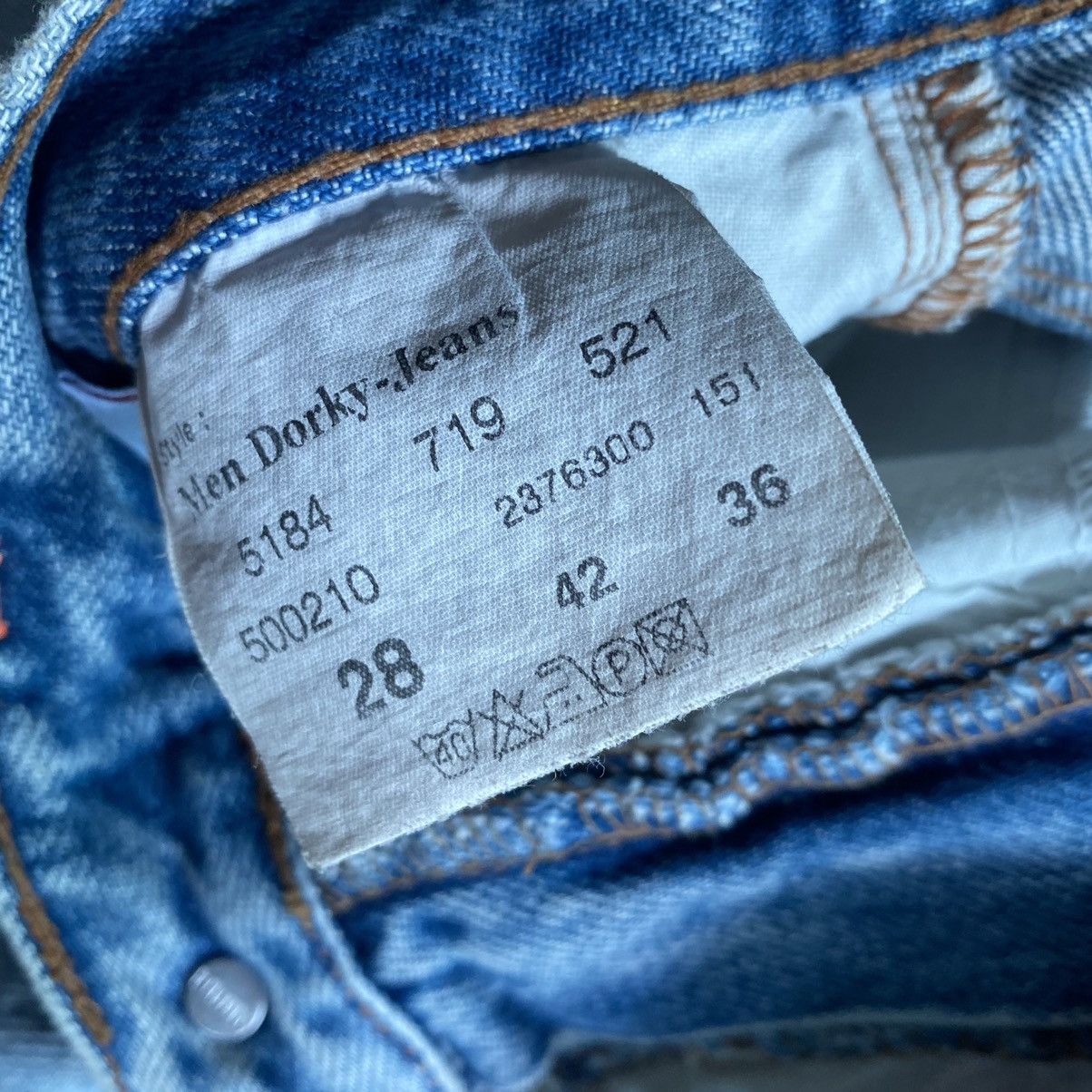 W&LT × Walter Van Beirendonck W&LT Dorky Light Wash Jeans Size US 28 / EU 44 - 5 Thumbnail