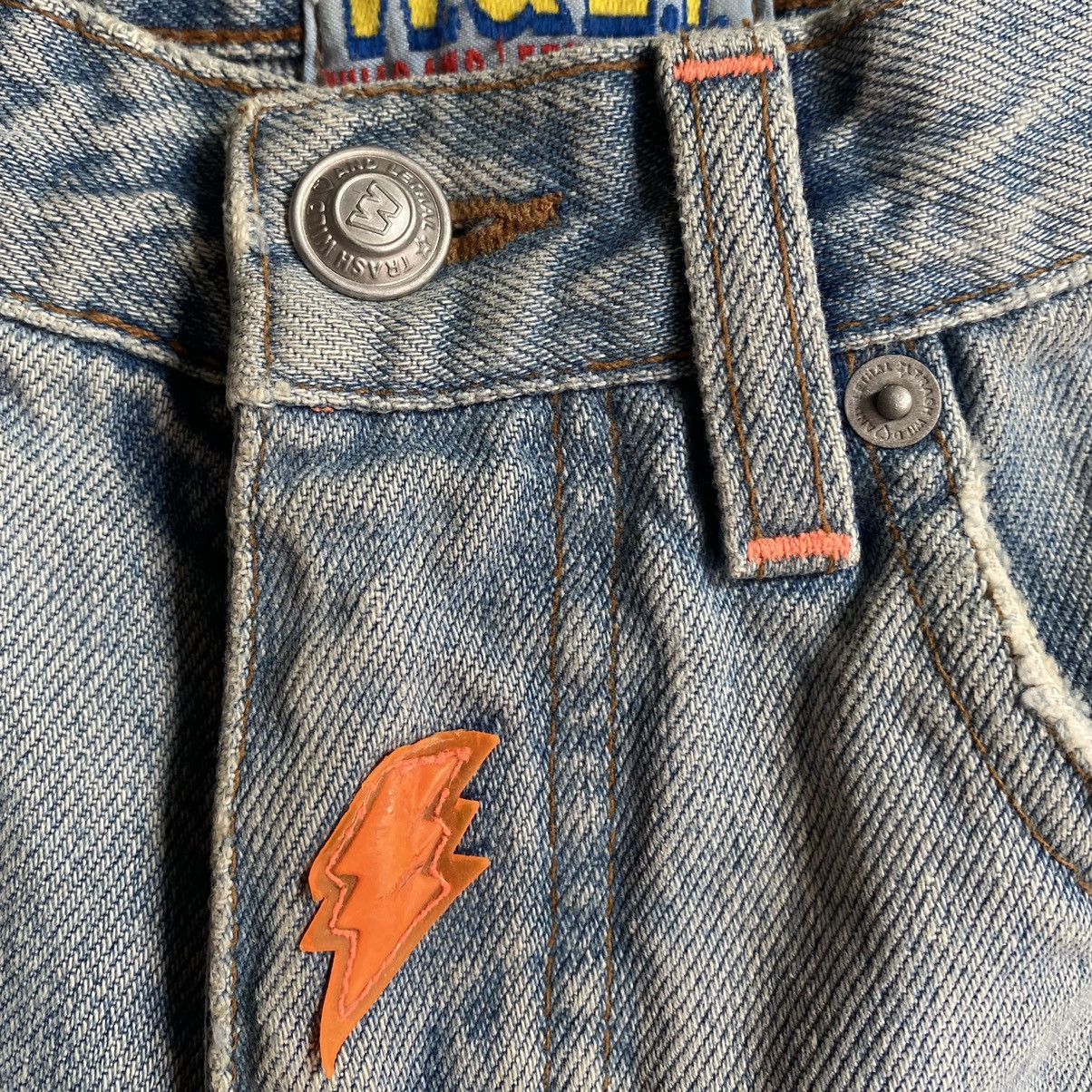 W&LT × Walter Van Beirendonck W&LT Dorky Light Wash Jeans Size US 28 / EU 44 - 4 Thumbnail