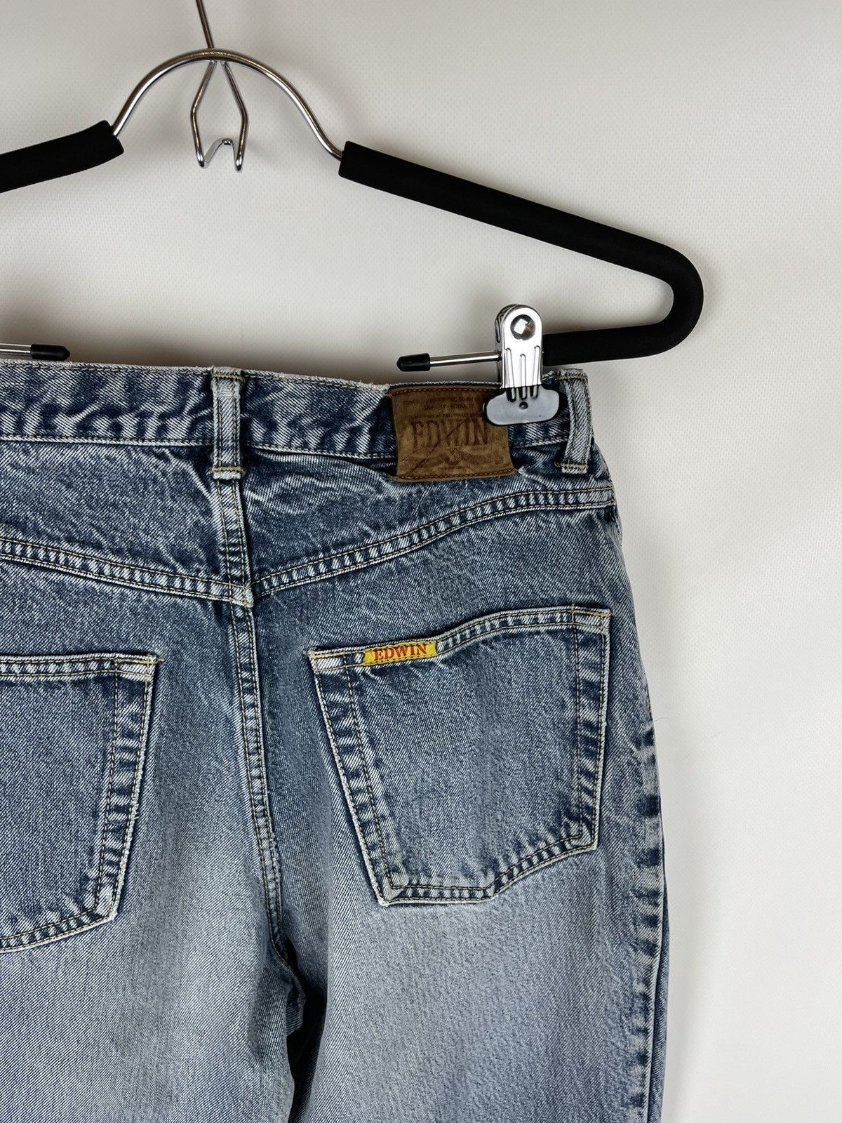 Edwin Edwin vintage 80s 90s made in Japan distressed denim jeans Size US 28 / EU 44 - 12 Thumbnail