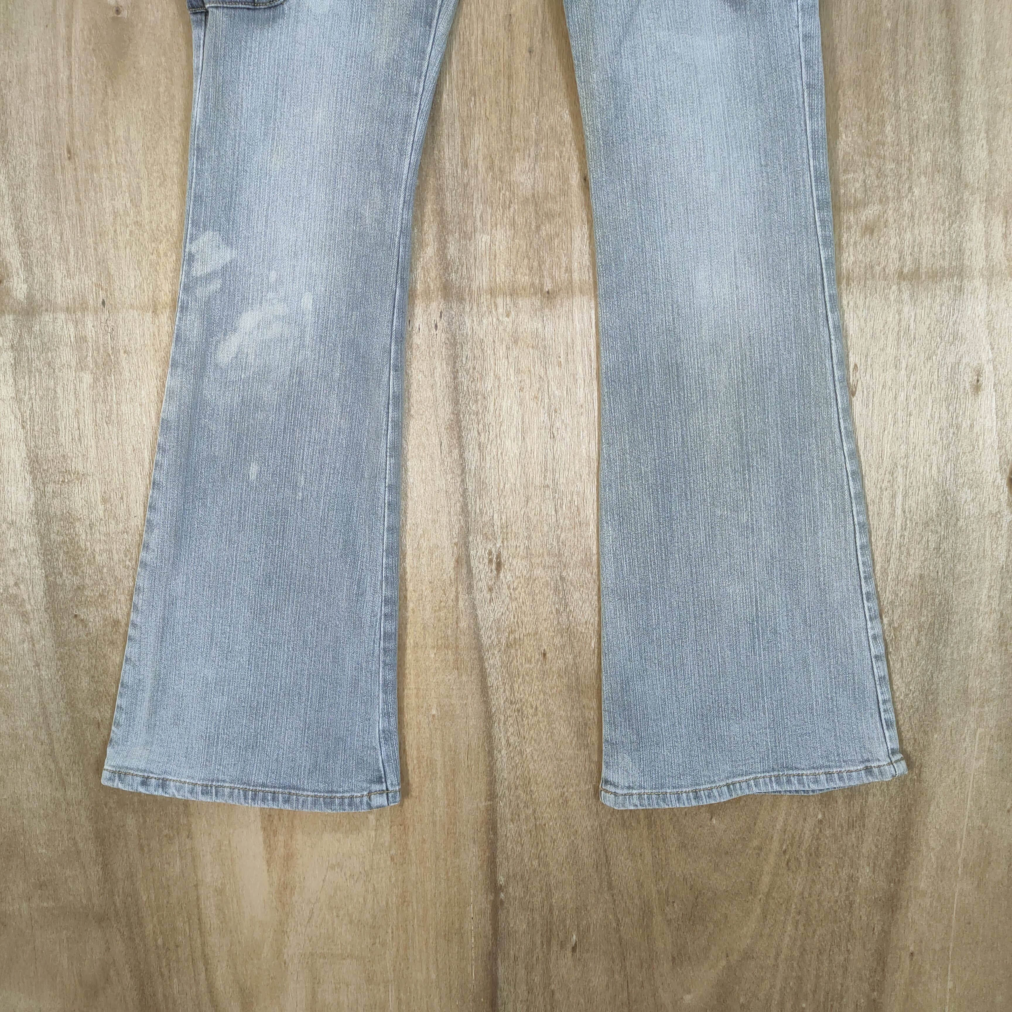 Japanese Brand JAPANESE BRAND FADED FLARE CARGO PANTS Size US 26 / EU 42 - 4 Thumbnail