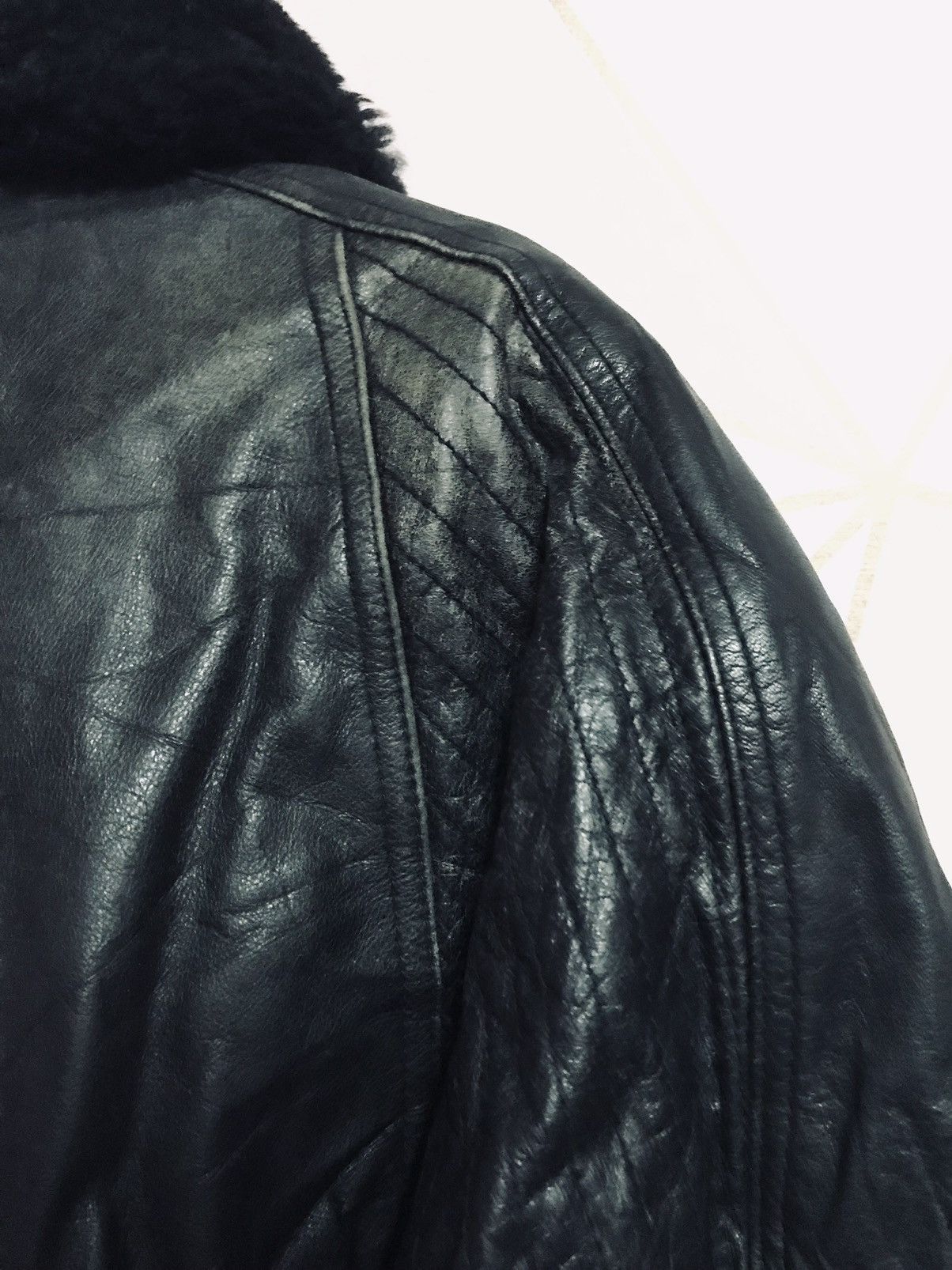 Other Leather Jaket Black Colour Size US L / EU 52-54 / 3 - 4 Thumbnail