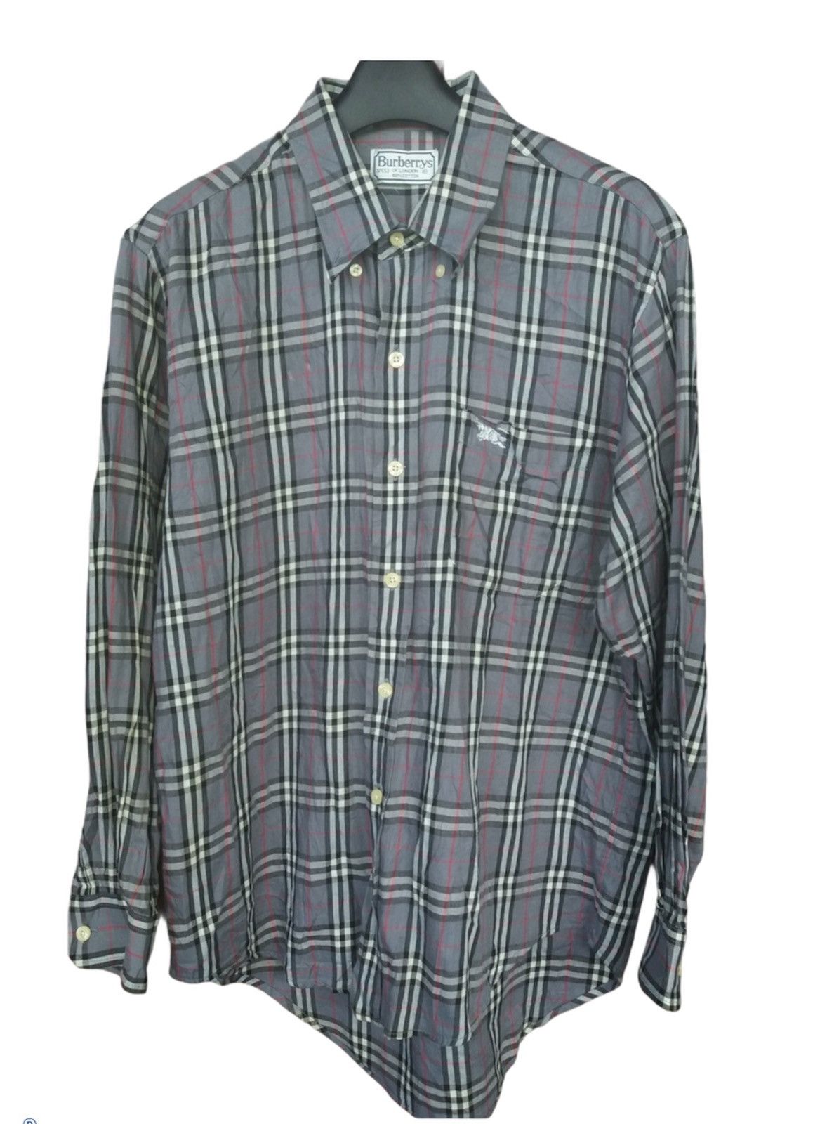 Burberry VINTAGE BURBERRY NOVA CHECK SHIRT Size US M / EU 48-50 / 2 - 1 Thumbnail