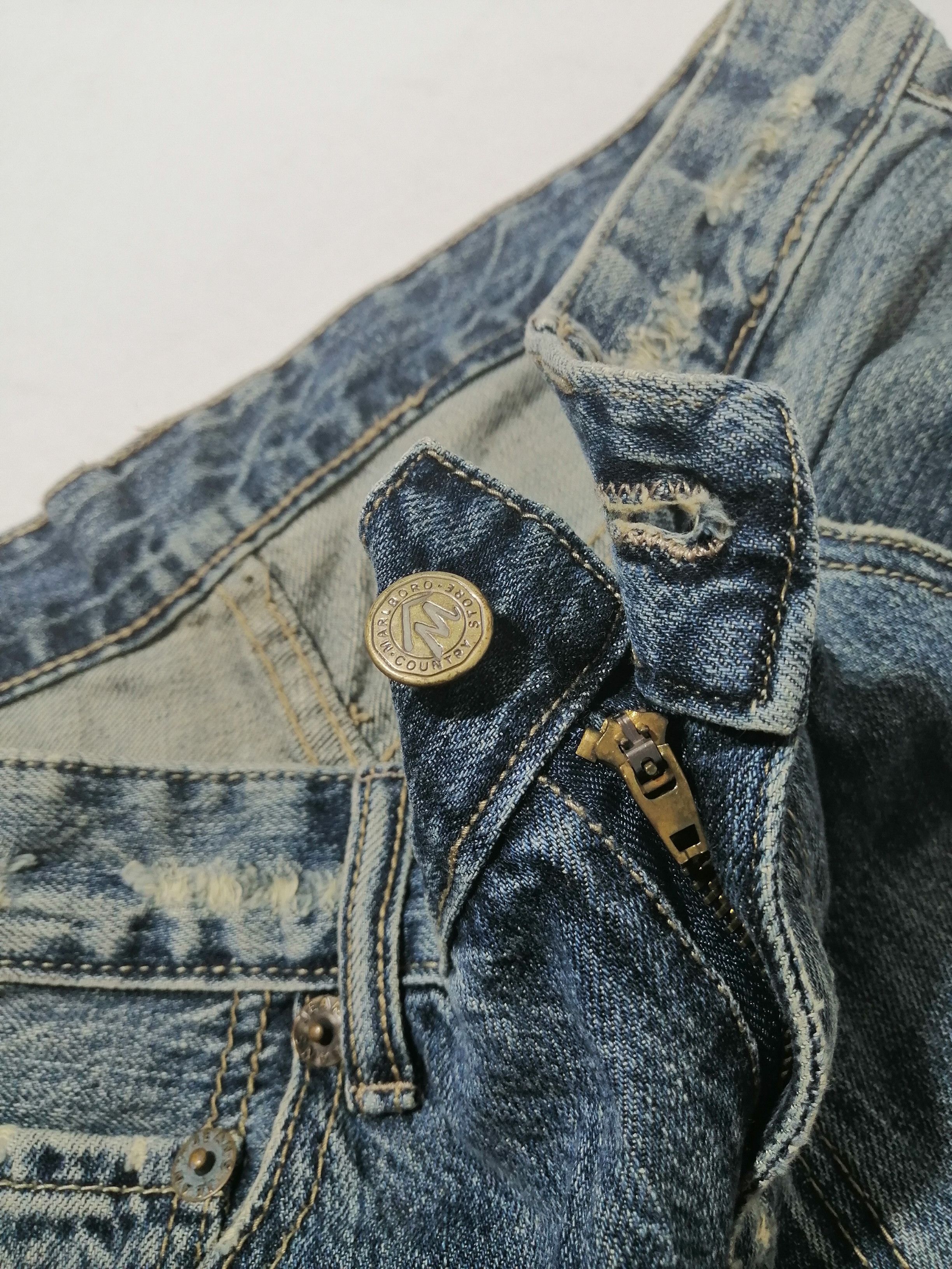 Marlboro Marlboro Nice Design Denim Jeans Size US 34 / EU 50 - 4 Thumbnail