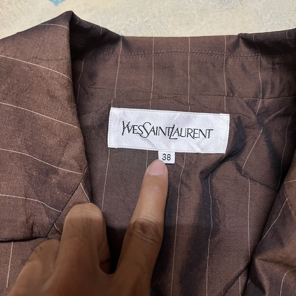 Yves Saint Laurent Yves Saint Laurent YSL Blazer Size 38S - 2 Thumbnail