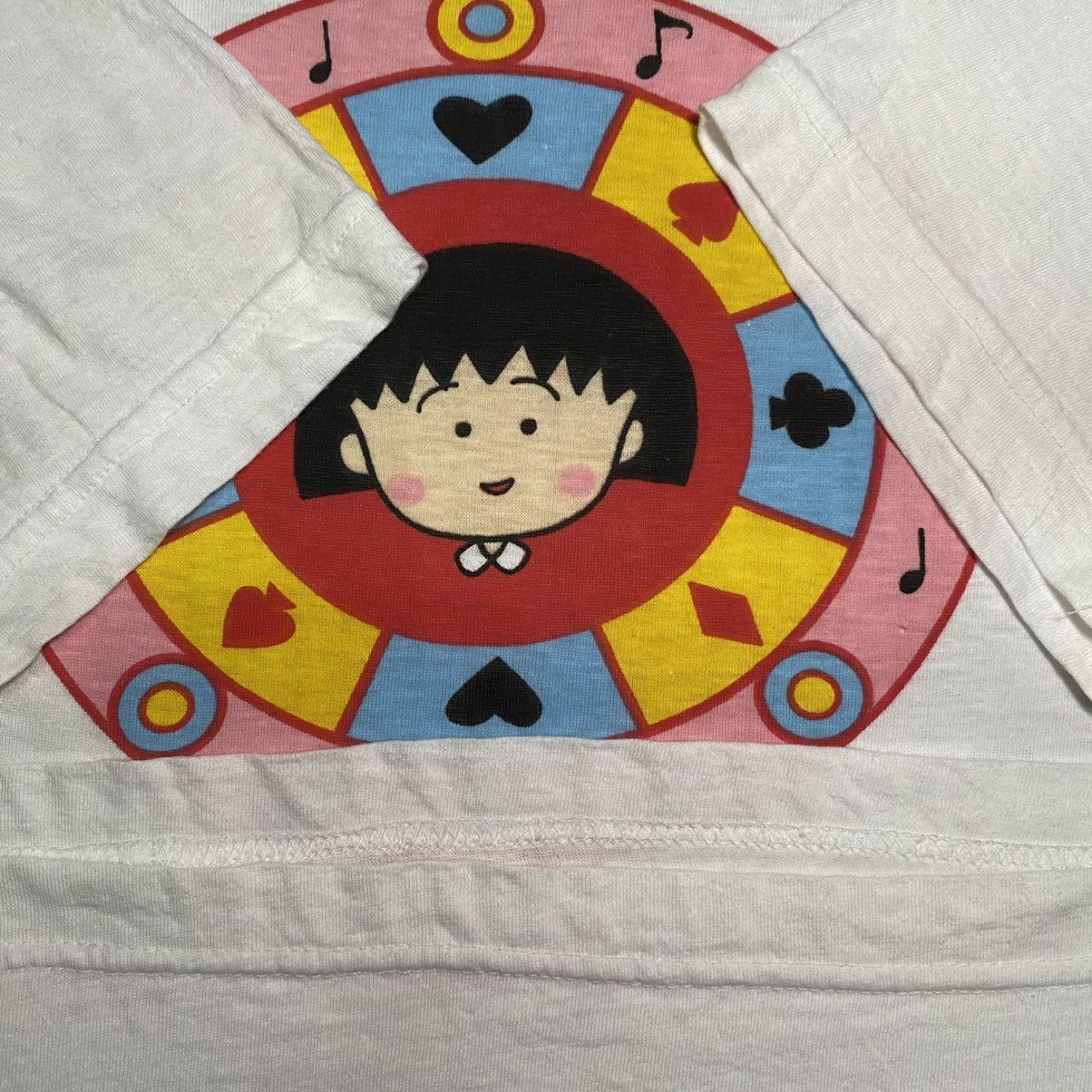 Anime × Japanese Brand × Vintage Vintage Rare 1995 Chibi Maruko Chan Anime T-shirt Size US M / EU 48-50 / 2 - 7 Thumbnail
