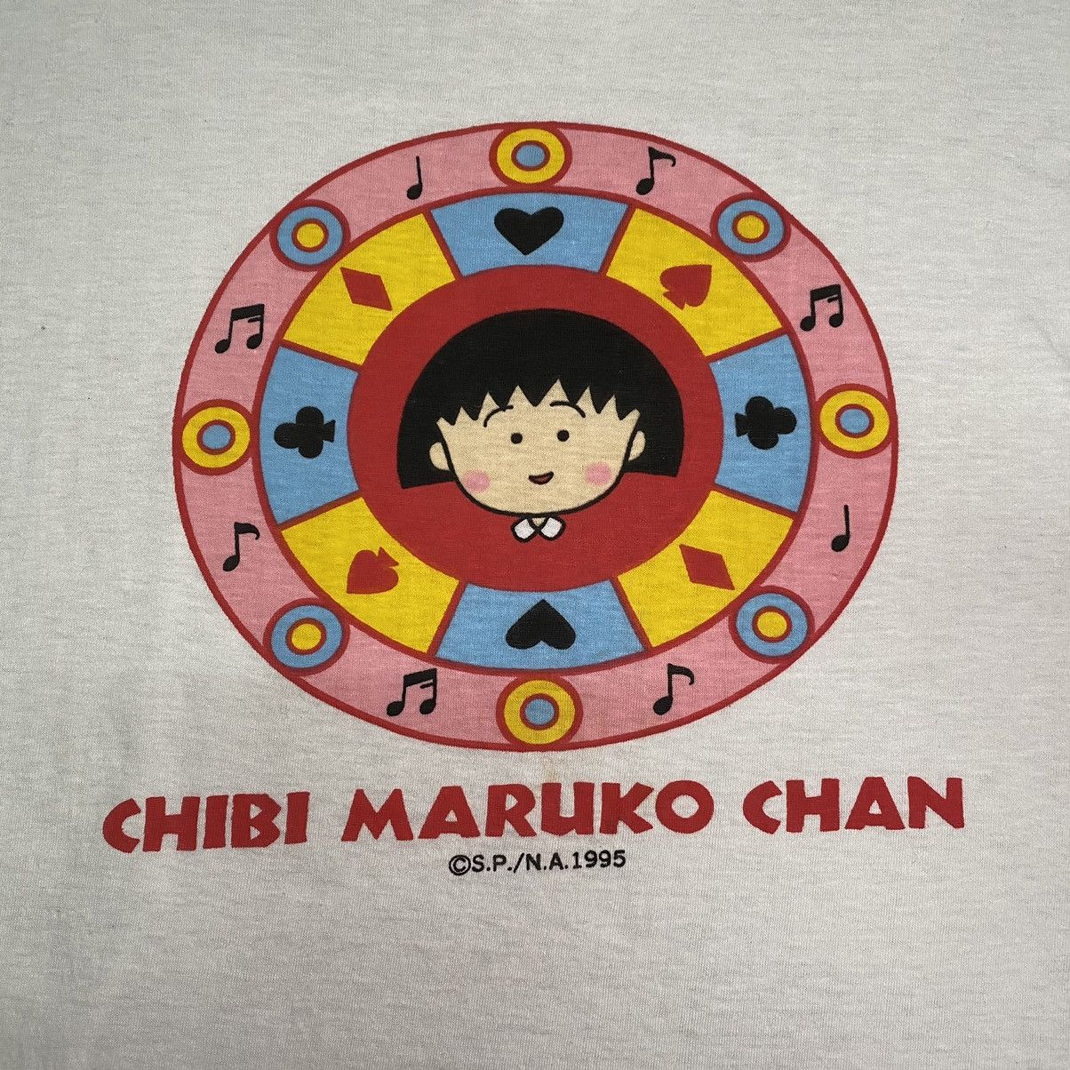 Anime × Japanese Brand × Vintage Vintage Rare 1995 Chibi Maruko Chan Anime T-shirt Size US M / EU 48-50 / 2 - 3 Thumbnail