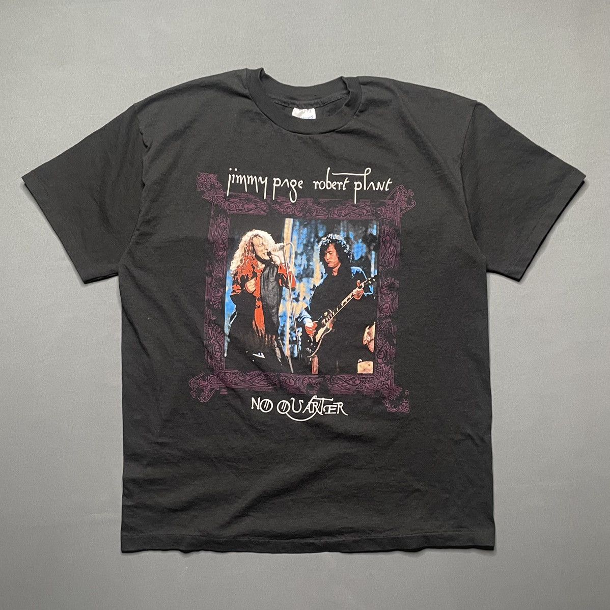 deals here Vintage 1995 Jimmy Page Robert Plant No Quarter Tour T ...