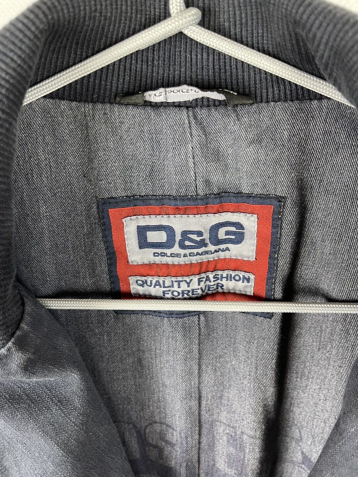 Dolce & Gabbana Dolce & Gabbana garment dyed sleeve logo blazer jacket Size US S / EU 44-46 / 1 - 9 Thumbnail