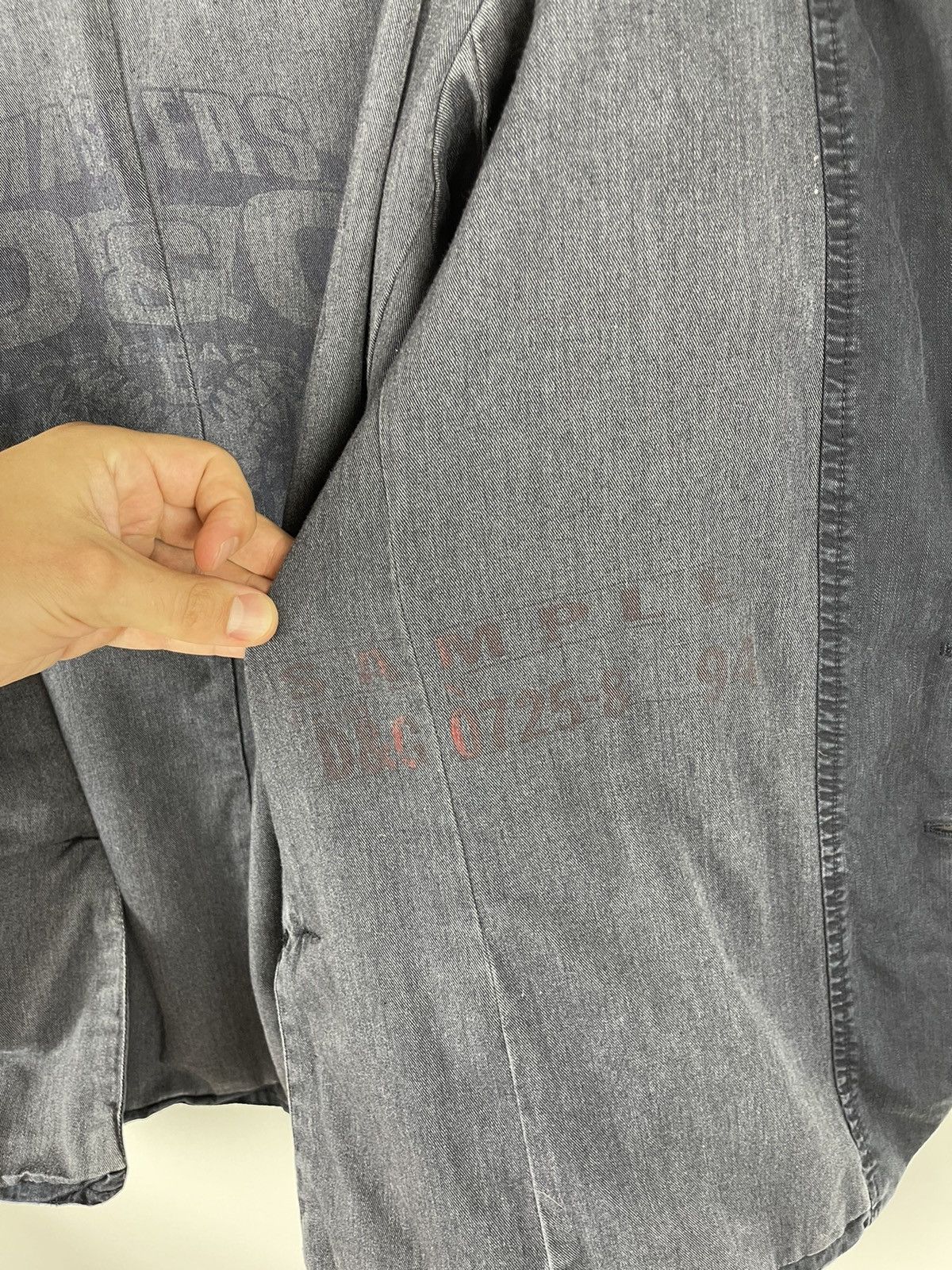 Dolce & Gabbana Dolce & Gabbana garment dyed sleeve logo blazer jacket Size US S / EU 44-46 / 1 - 16 Thumbnail