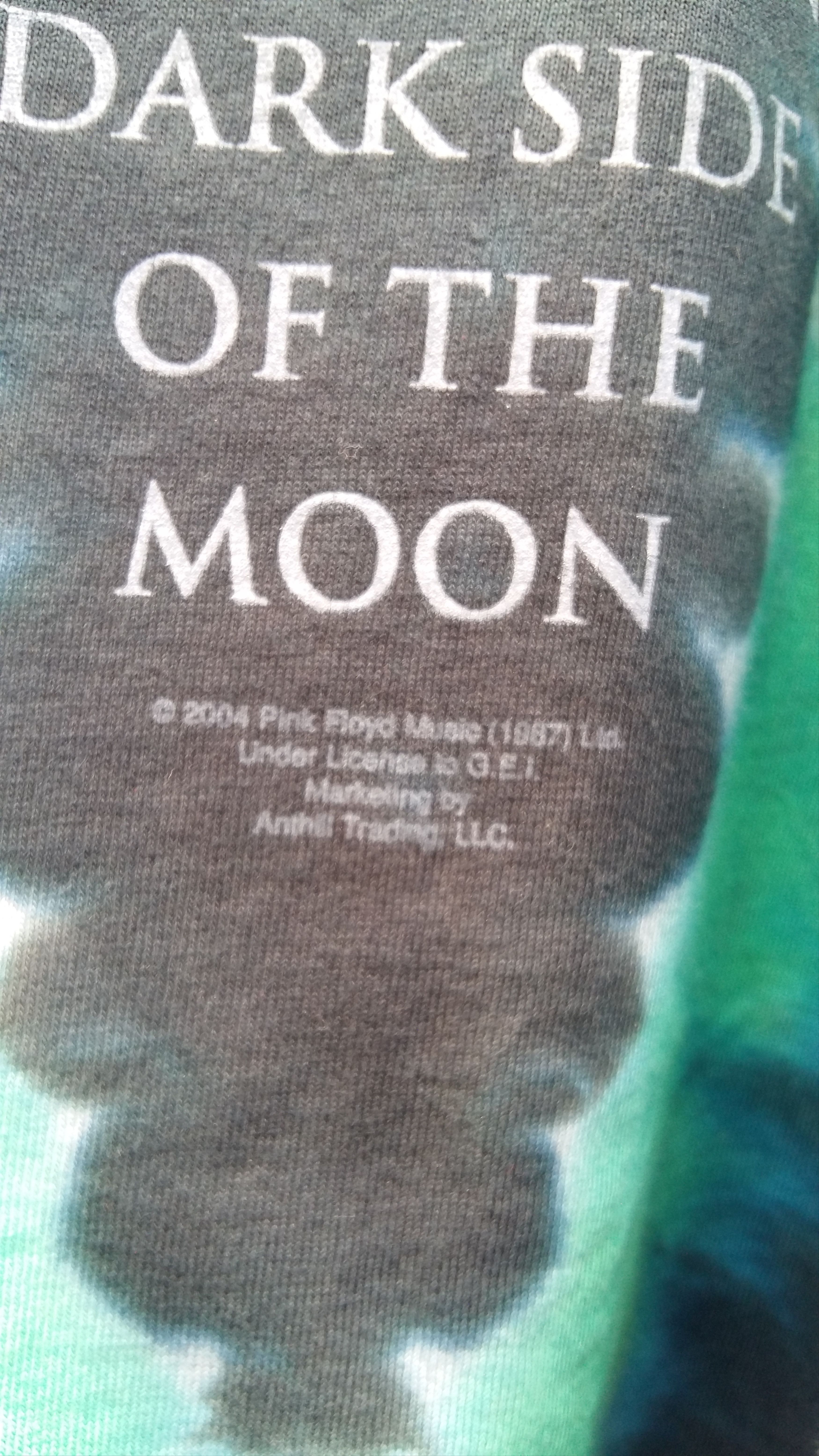 Band Tees × Liquid Blue × Pink Floyd Rare🔥Vintage Pink Floyd "Dark Side Of The Moon" Tie Dye Tee Size US M / EU 48-50 / 2 - 5 Thumbnail