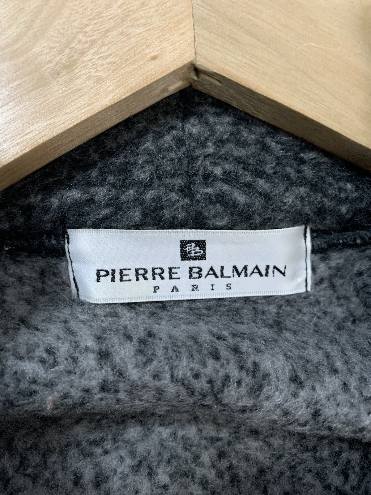 Pierre Balmain Pierre Balmain Fleece Jacket Size US XL / EU 56 / 4 - 5 Thumbnail