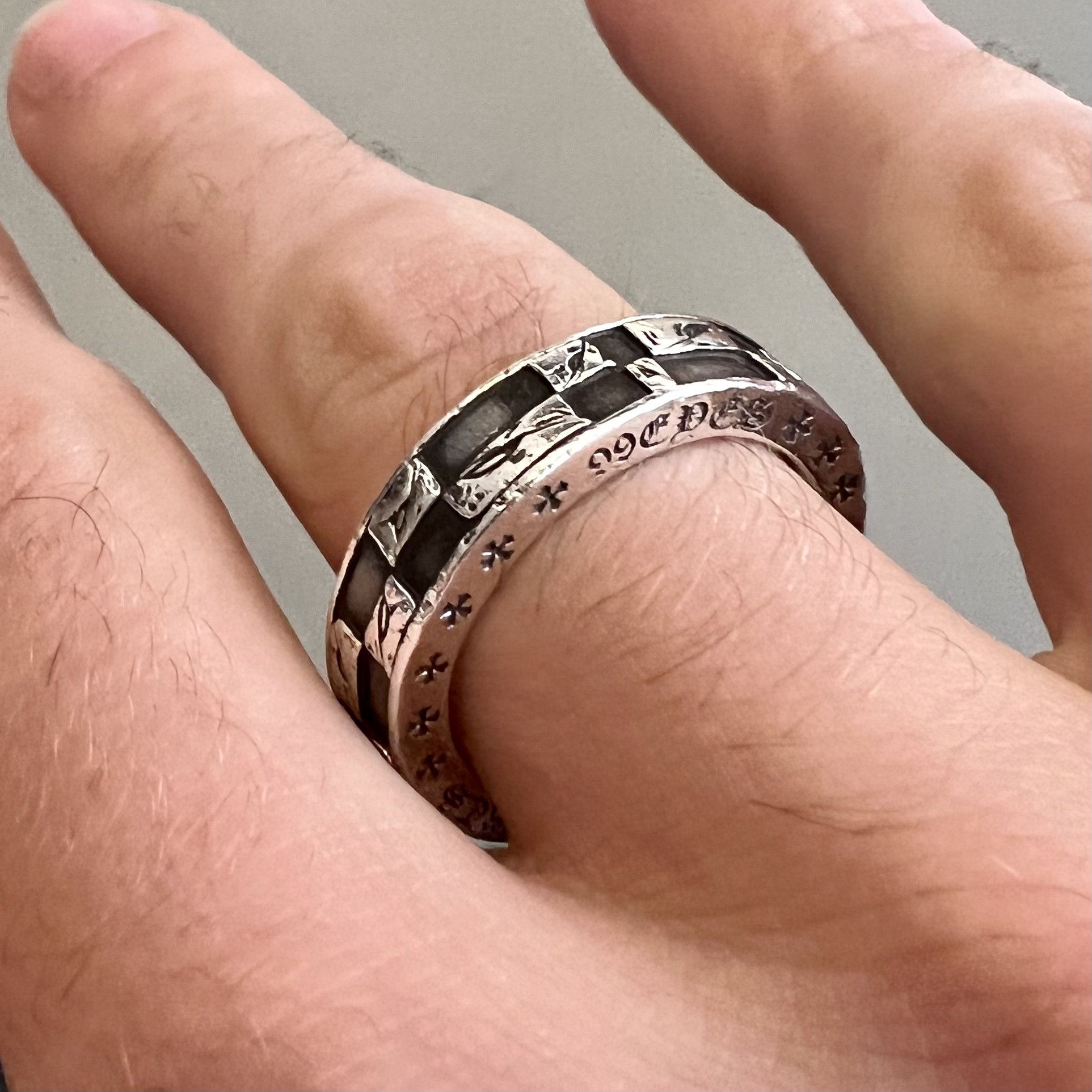 Chrome Hearts Matty Boy 99 Eyes Spacer Ring Size 10 | Grailed