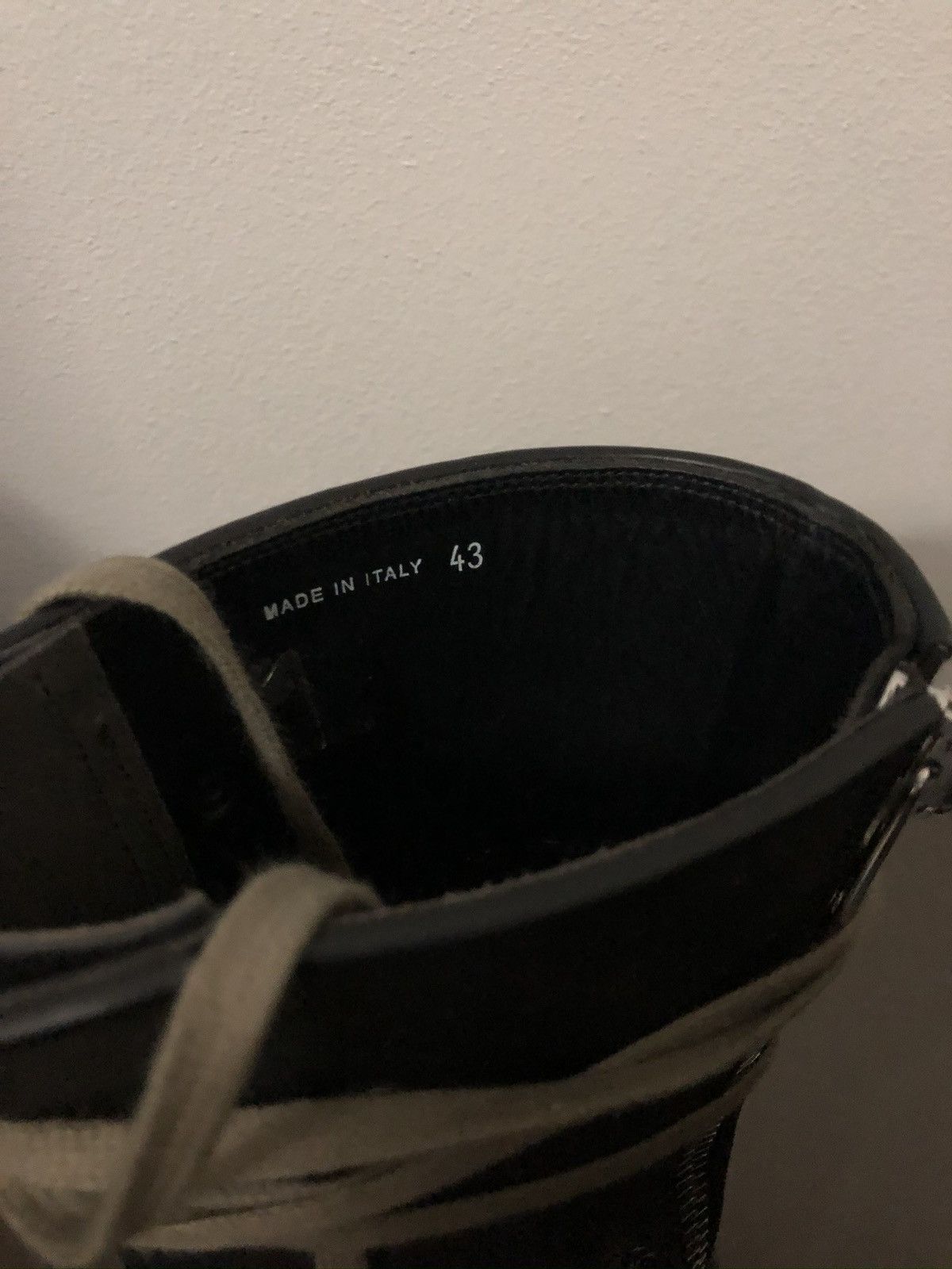 Rick Owens Fw17 Glitter creeper boots crepe sole Size US 10 / EU 43 - 3 Thumbnail