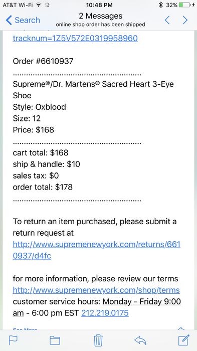 Supreme Dr. Martens x Supreme Sacred Heart 3-Eye | Grailed