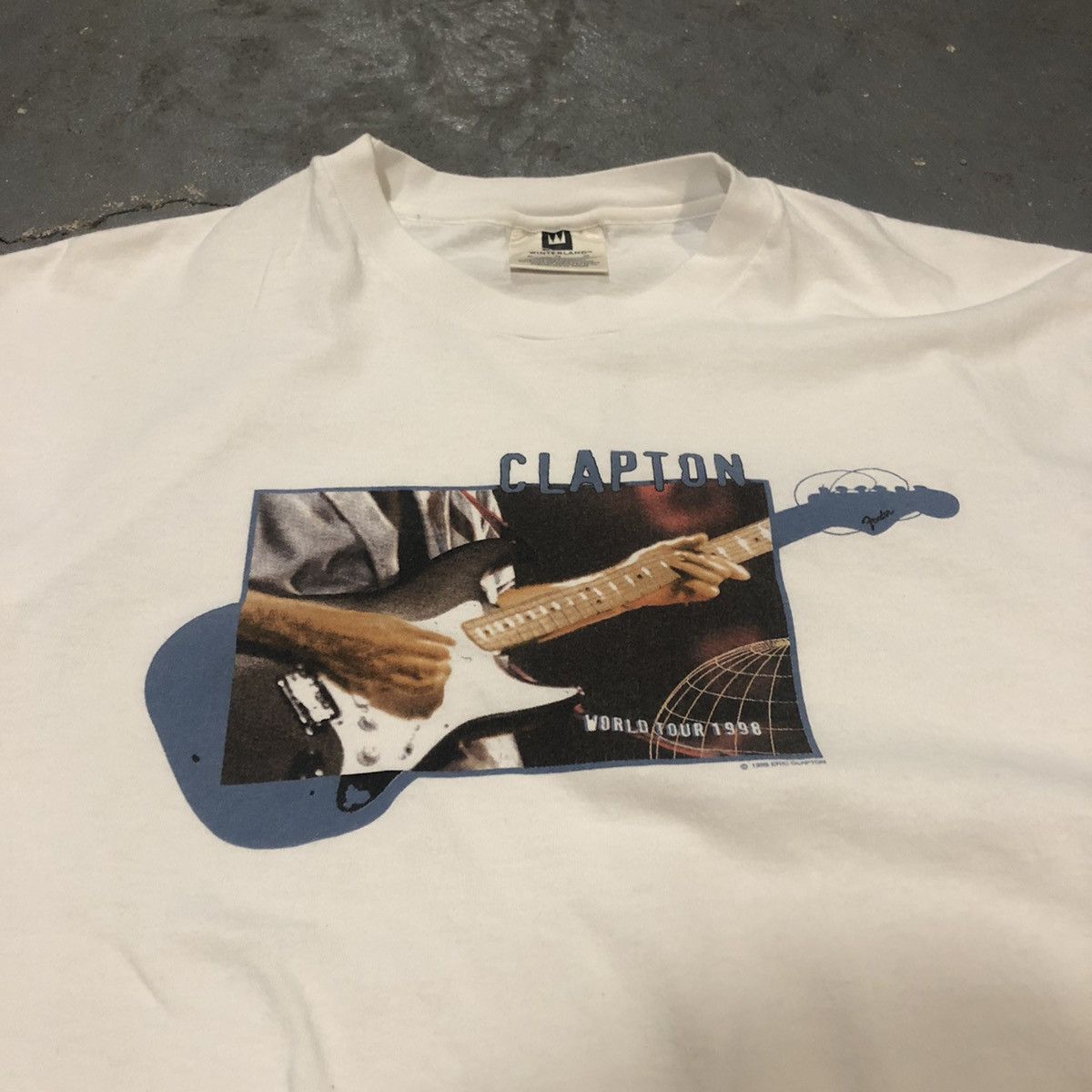 Band Tees 1998 Clapton tee with back graphic Size US XL / EU 56 / 4 - 2 Thumbnail