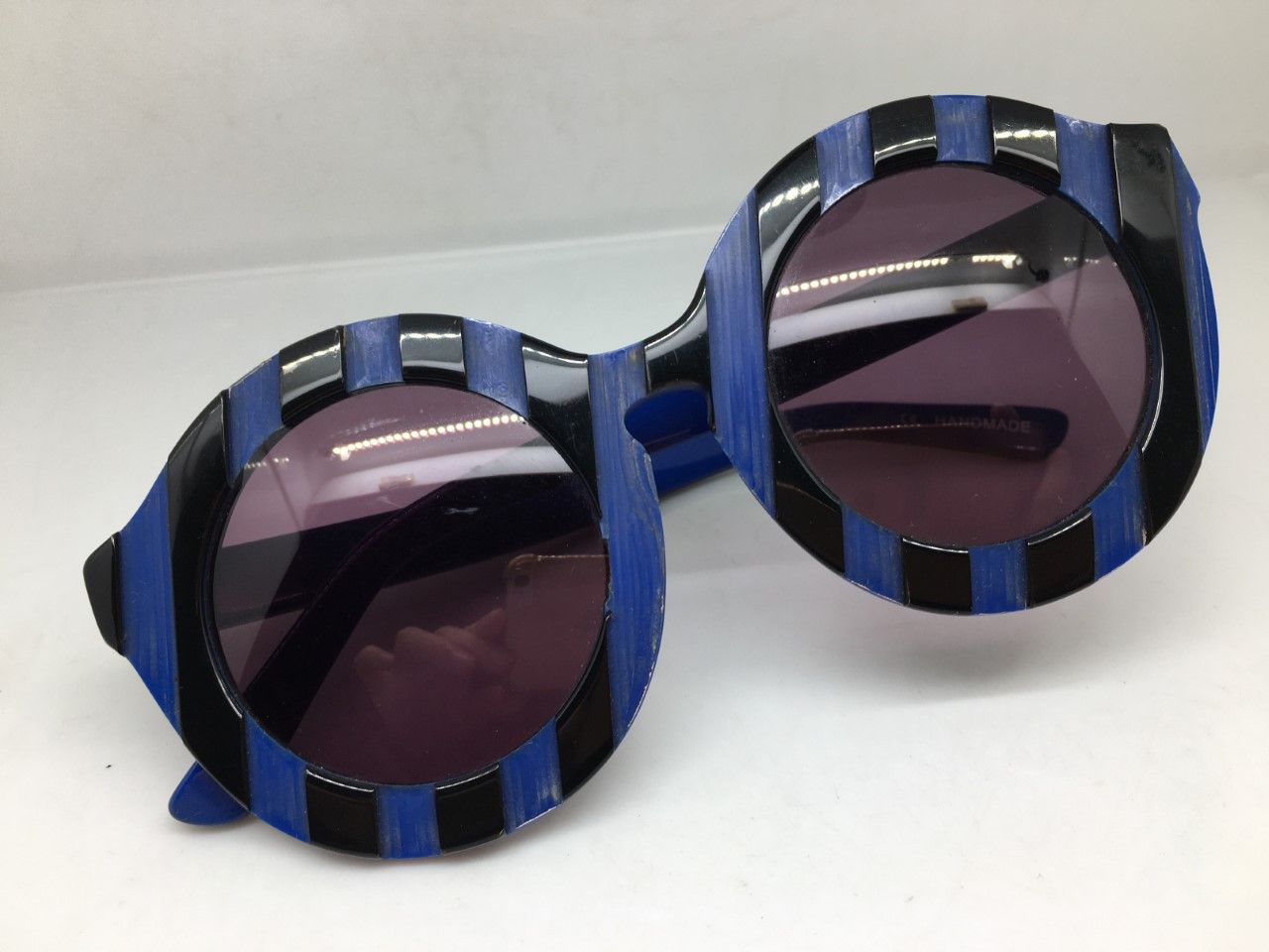 MOD HOUSE OF HOLLAND OP ART STRIPES SUNGLASSES
