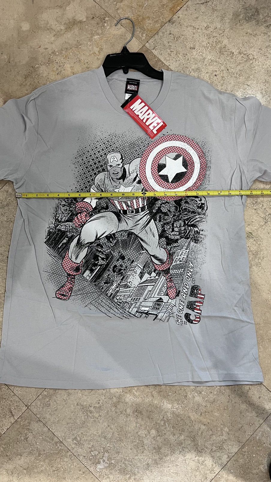 Marvel Comics × Vintage New Captain America THE ONE AND ONLY “CAP” Size XL Size US XL / EU 56 / 4 - 6 Thumbnail