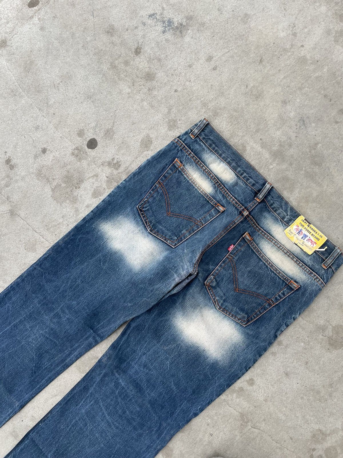 Levi's × Vintage Vintage Levi’s 501 Jeans Washed Distressed Size US 34 / EU 50 - 14 Thumbnail