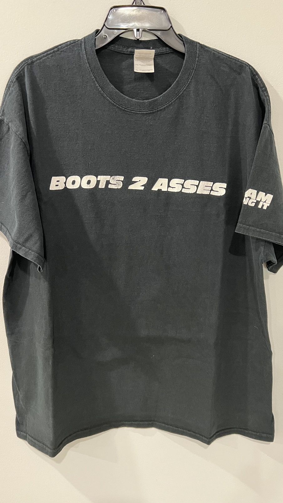 Vintage The Rock Boots 2 Asses 24/7 365 Team Bring it Size XL Size US XL / EU 56 / 4 - 3 Thumbnail