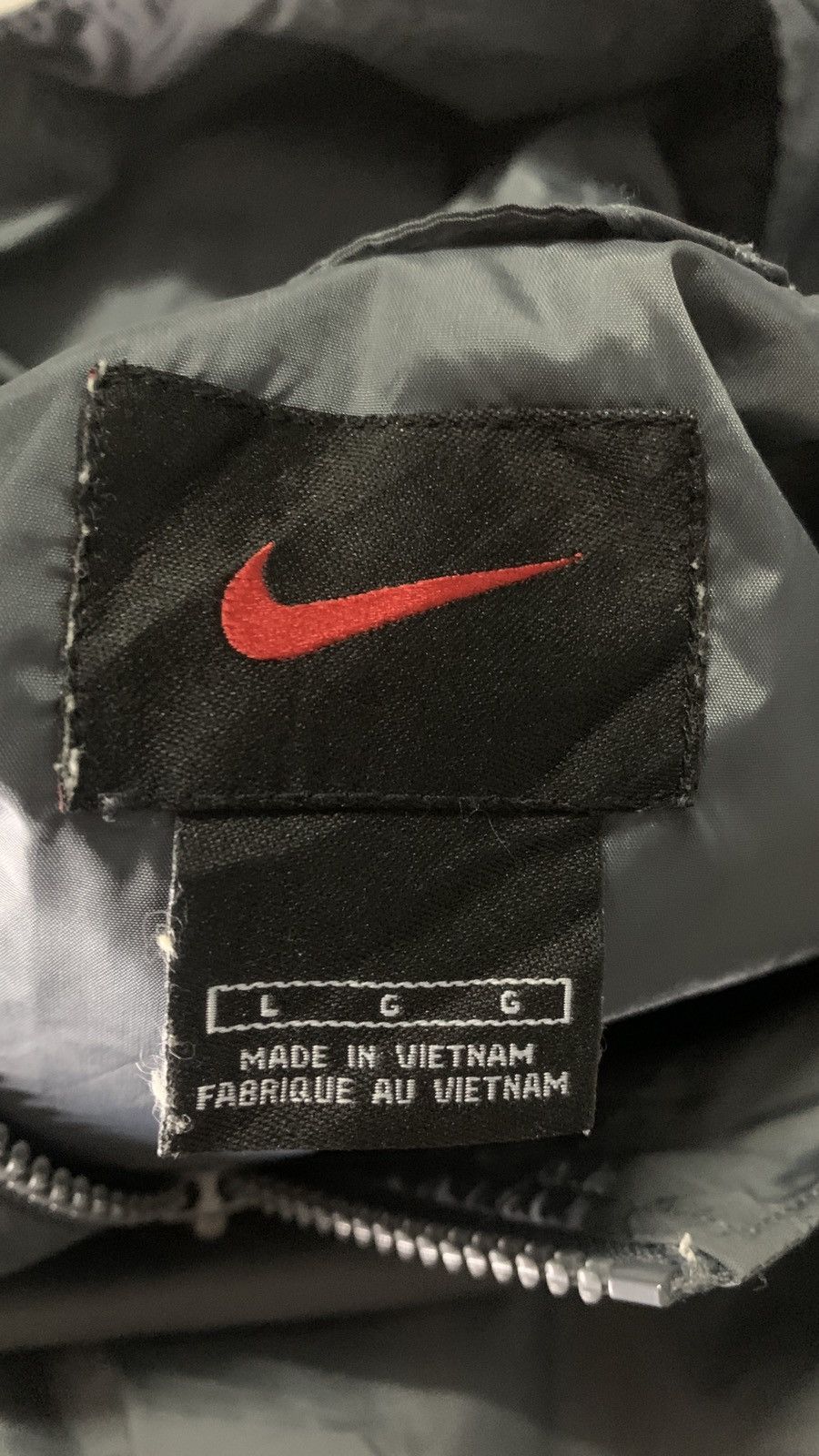 Nike × Vintage VINTAGE NIKE SMALL SWOOSH ANORAK SLEEVELESS HOODIE Size US L / EU 52-54 / 3 - 10 Thumbnail