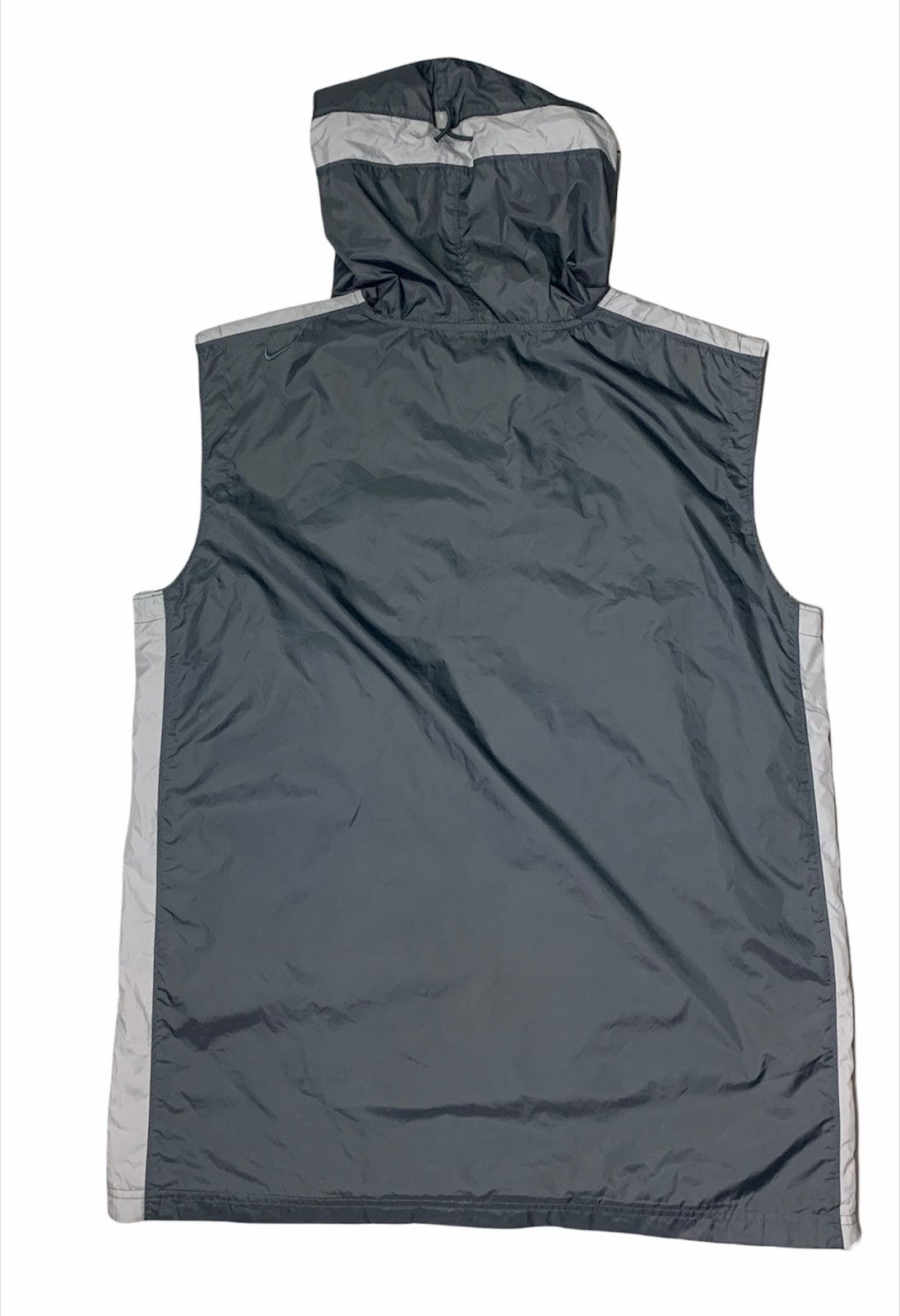 Nike × Vintage VINTAGE NIKE SMALL SWOOSH ANORAK SLEEVELESS HOODIE Size US L / EU 52-54 / 3 - 2 Thumbnail