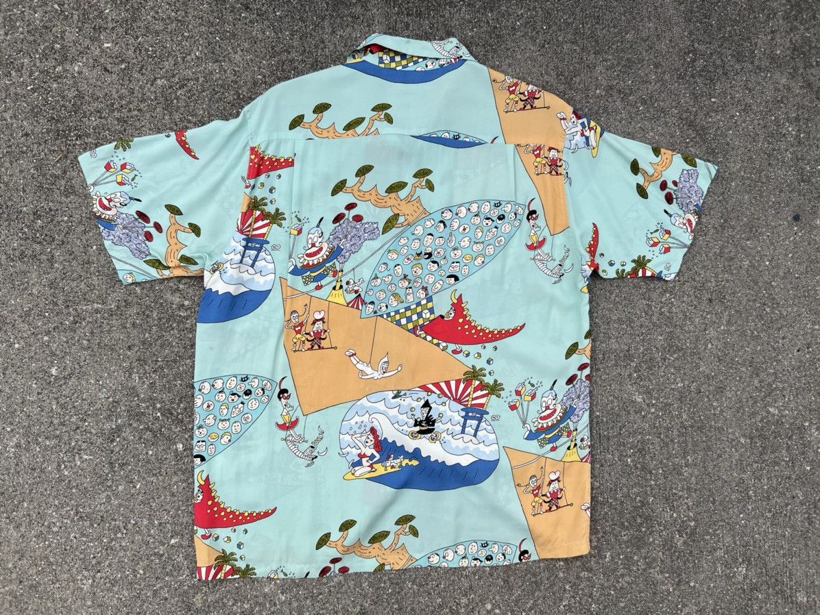 Sun Surf Keoni Of Hawaii X Masaru Yamaguchi Art Ilustration Hawaiian Size US M / EU 48-50 / 2 - 2 Thumbnail