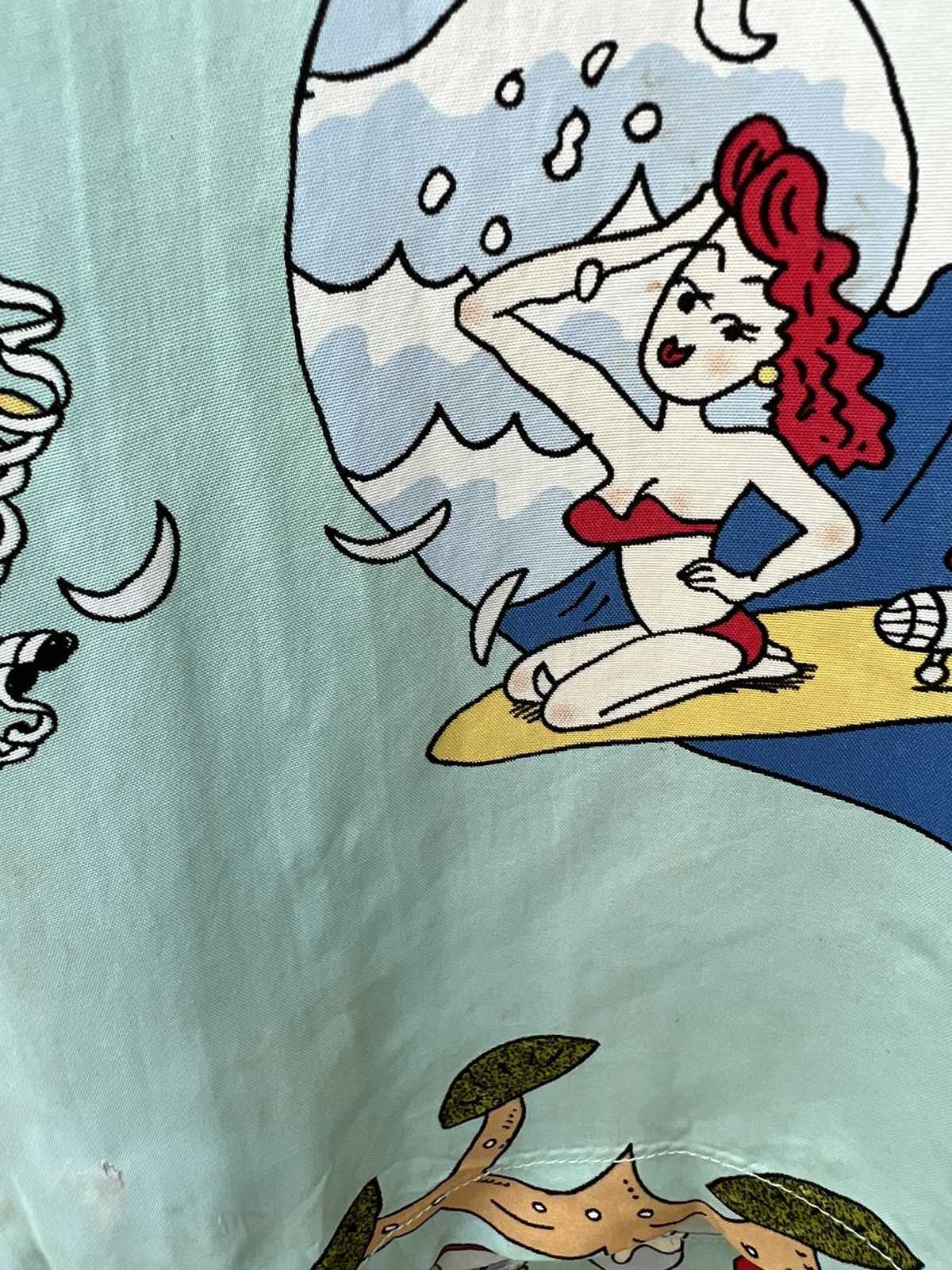 Sun Surf Keoni Of Hawaii X Masaru Yamaguchi Art Ilustration Hawaiian Size US M / EU 48-50 / 2 - 8 Thumbnail