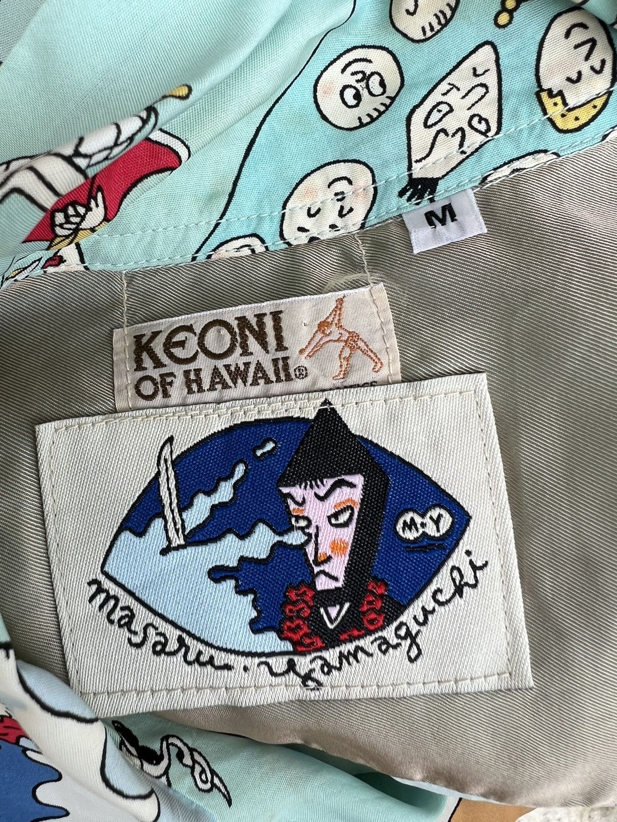 Sun Surf Keoni Of Hawaii X Masaru Yamaguchi Art Ilustration Hawaiian Size US M / EU 48-50 / 2 - 17 Thumbnail