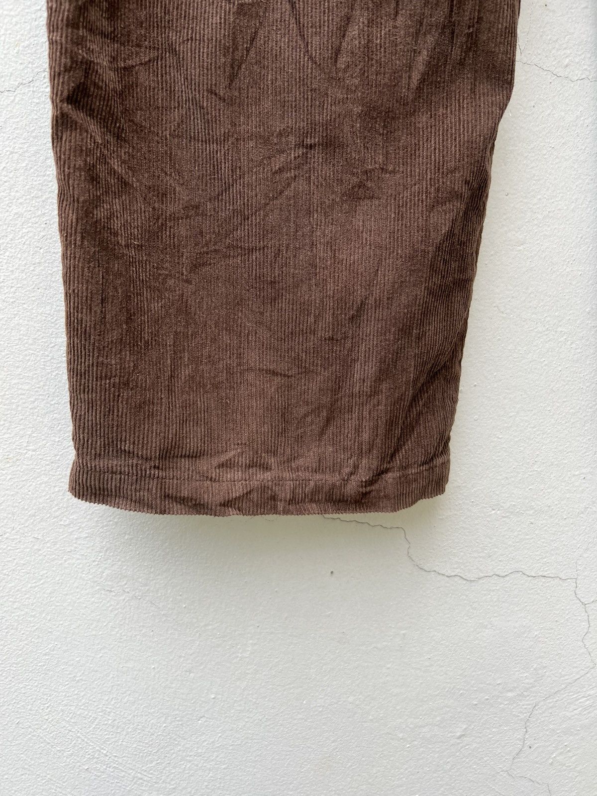 RRL Ralph Lauren Vintage 90s RRL Made in Usa Brown Cord Cargo Trouser Pant Size US 32 / EU 48 - 11 Thumbnail
