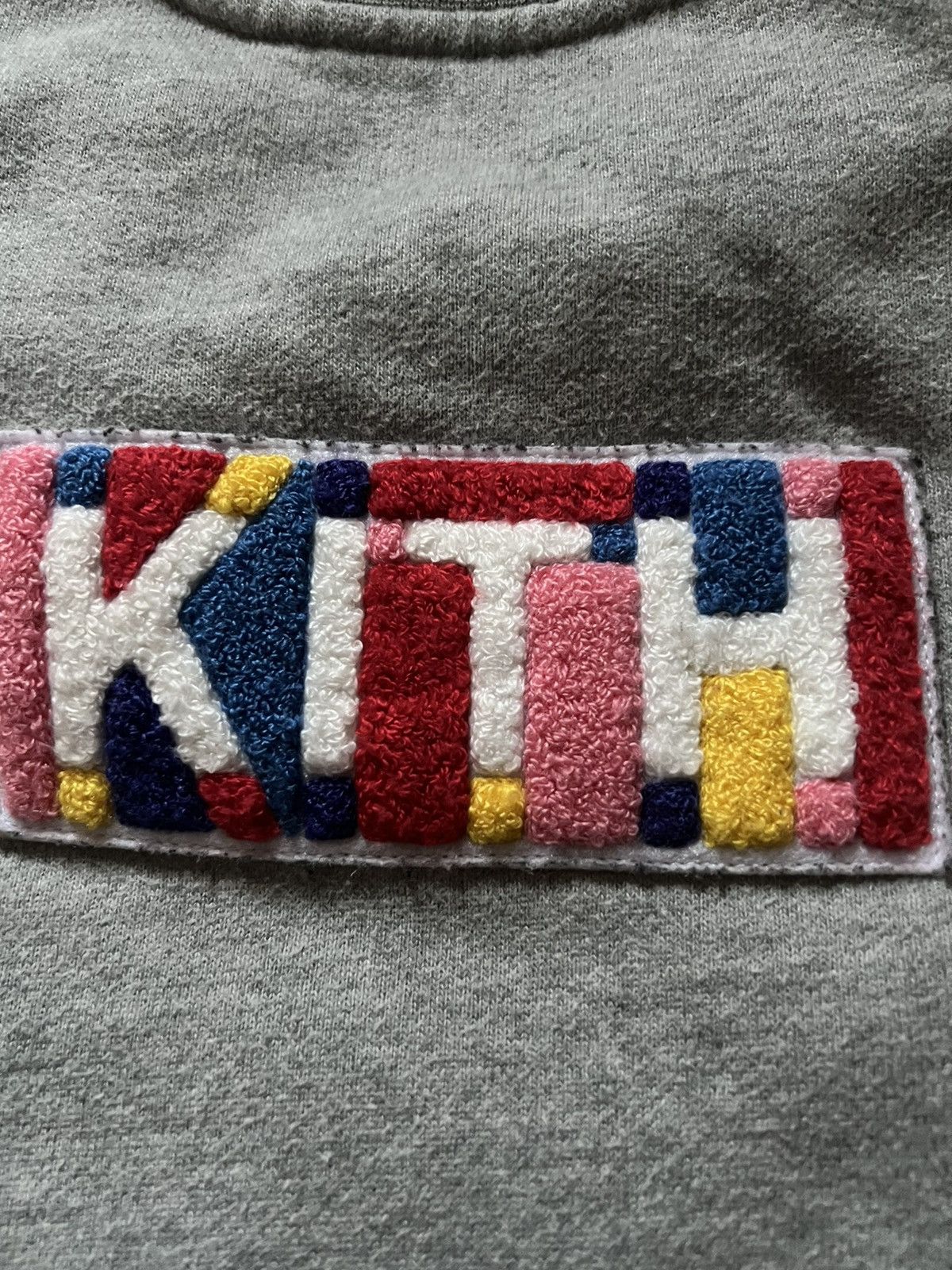 Kith *RARE* Kith FW17 Geo Color Box Logo Grey Sweatshirt Size US S / EU 44-46 / 1 - 2 Thumbnail