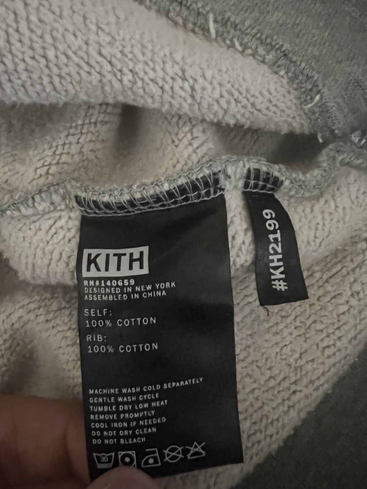 Kith *RARE* Kith FW17 Geo Color Box Logo Grey Sweatshirt Size US S / EU 44-46 / 1 - 4 Thumbnail