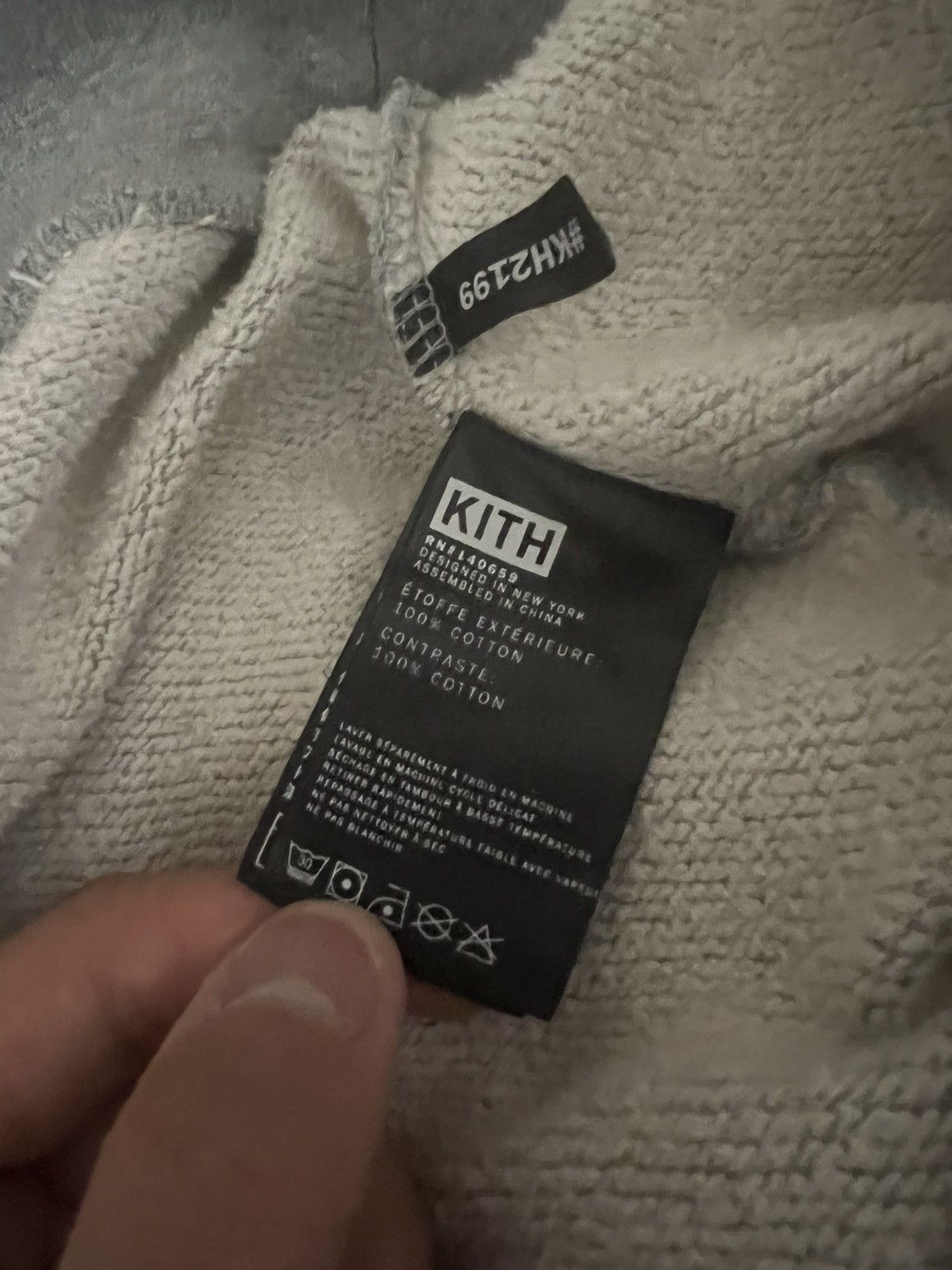 Kith *RARE* Kith FW17 Geo Color Box Logo Grey Sweatshirt Size US S / EU 44-46 / 1 - 5 Thumbnail