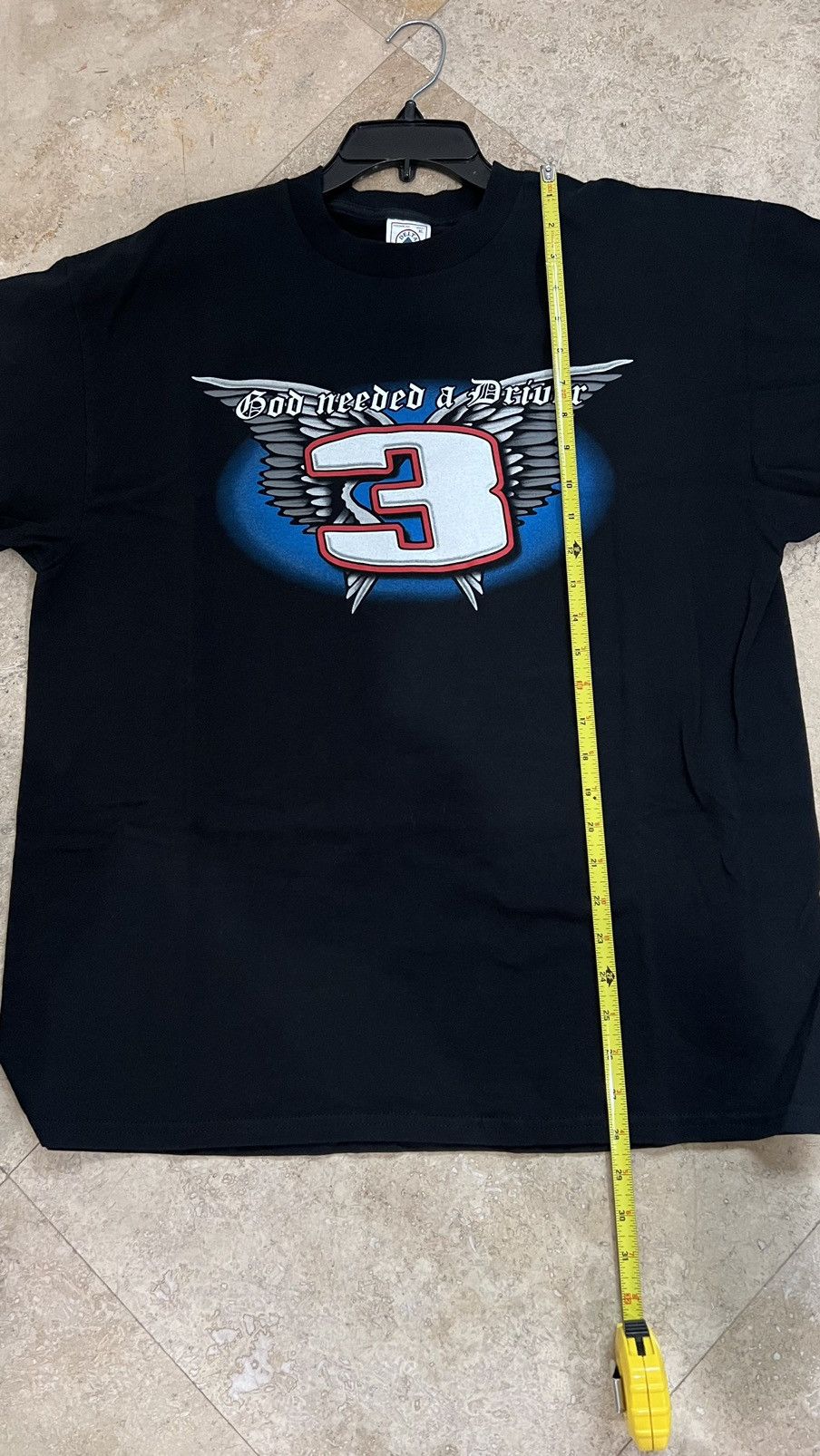 NASCAR Dale Earnhardt “God Needed a Driver” Delta Tag Size XL Size US XL / EU 56 / 4 - 5 Thumbnail