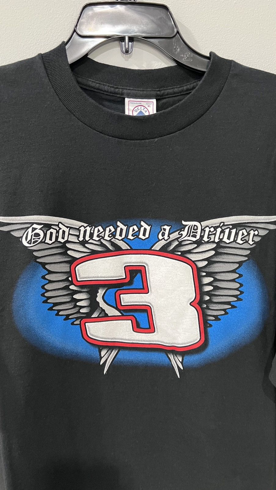 NASCAR Dale Earnhardt “God Needed a Driver” Delta Tag Size XL Size US XL / EU 56 / 4 - 2 Thumbnail