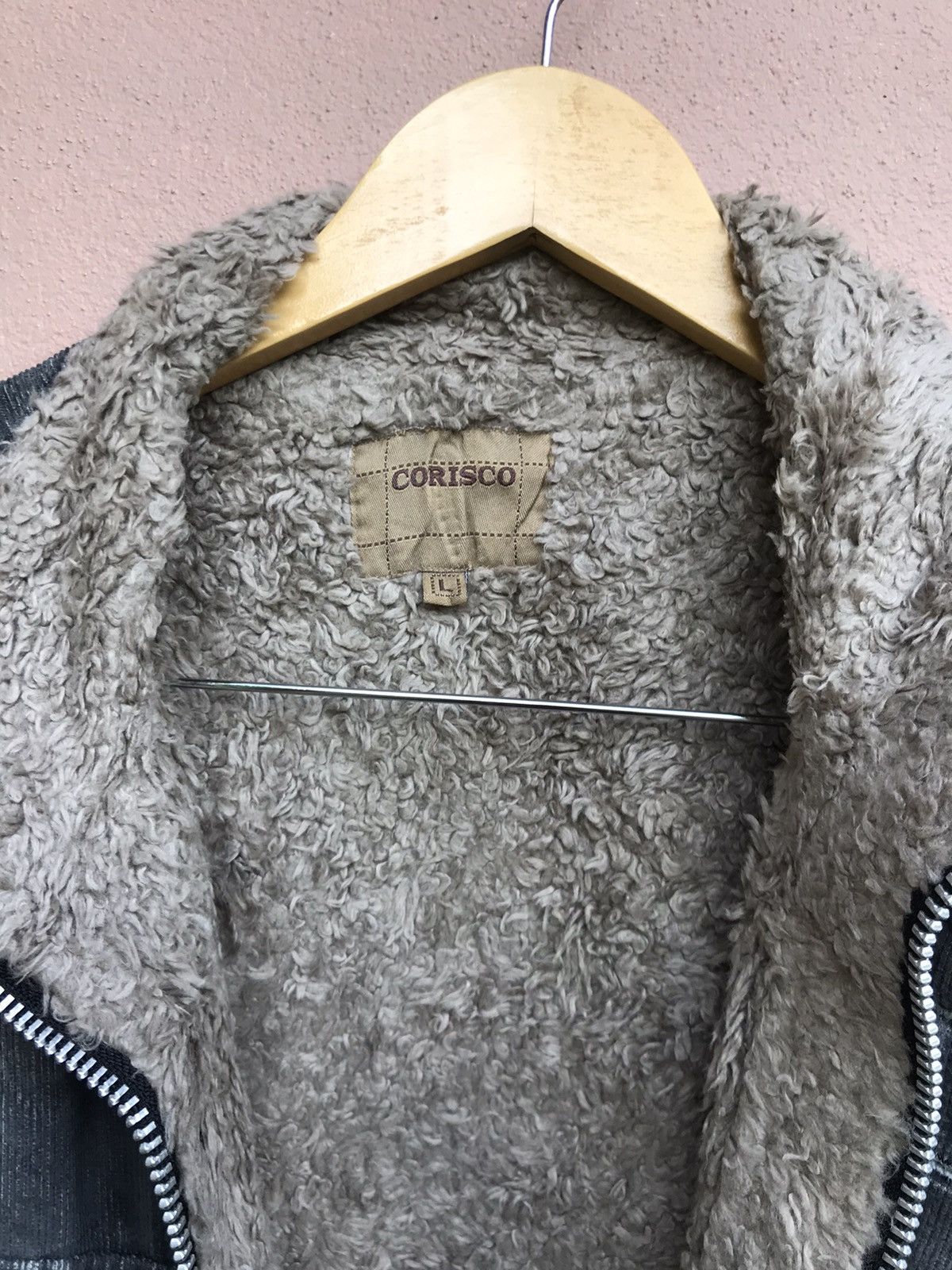 Vintage Corisco Corduroy Sherpa Heavy Field Jacket Size US M / EU 48-50 / 2 - 14 Thumbnail