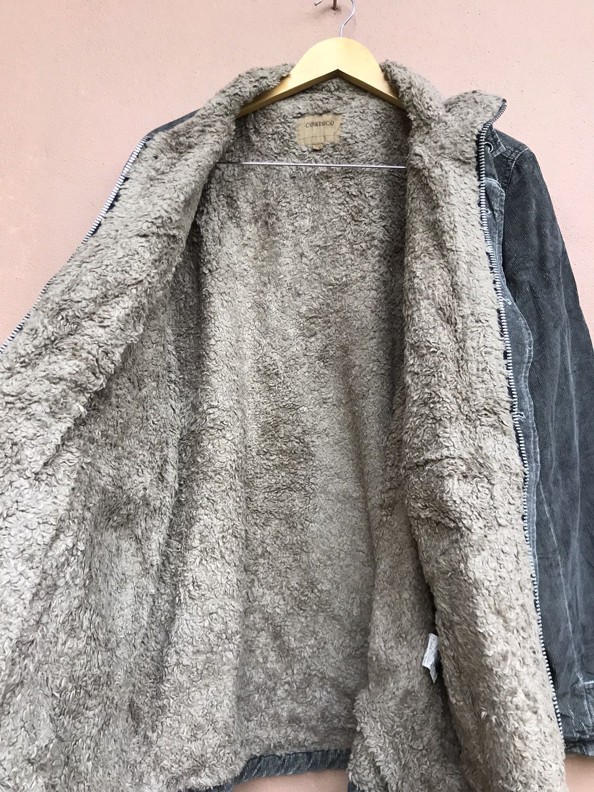 Vintage Corisco Corduroy Sherpa Heavy Field Jacket Size US M / EU 48-50 / 2 - 17 Thumbnail